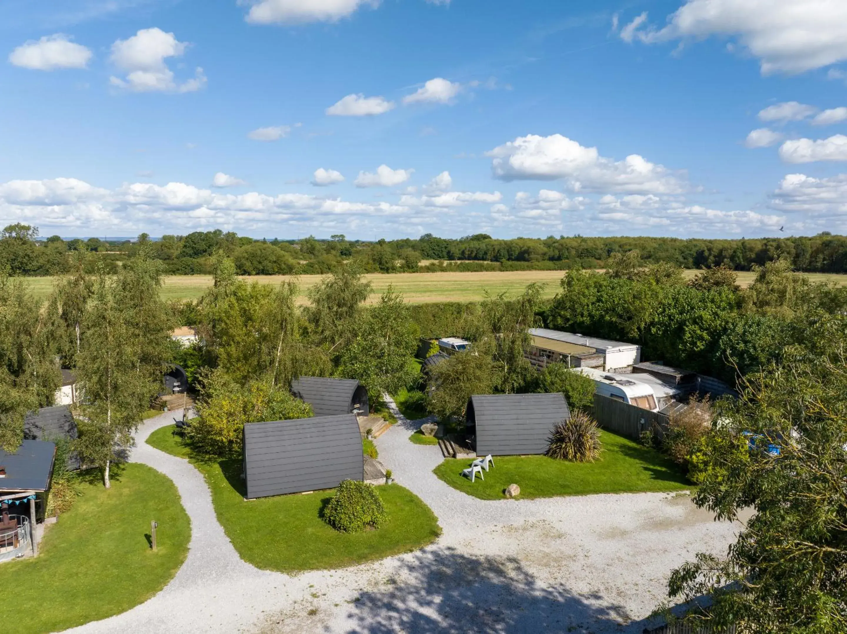 Property building in The Little Hide - Adult Only Camping Pods Property building in The Little Hide - Adult Only Camping Pods