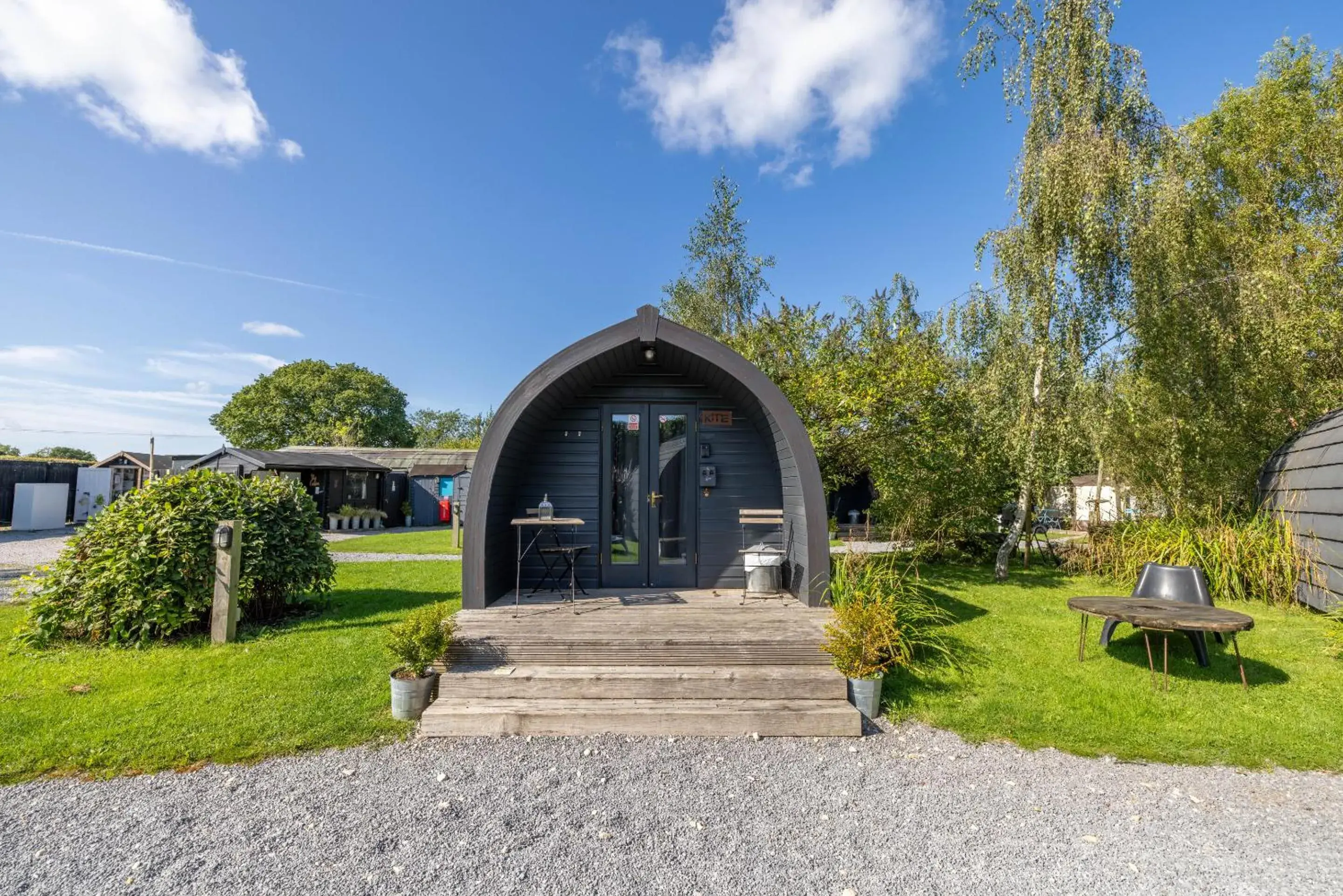 Property building in The Little Hide - Adult Only Camping Pods Property building in The Little Hide - Adult Only Camping Pods