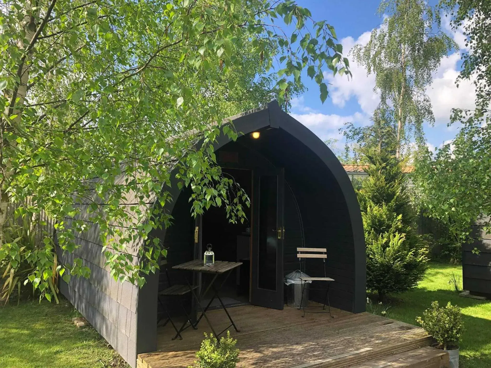 Property building in The Little Hide - Adult Only Camping Pods Property building in The Little Hide - Adult Only Camping Pods
