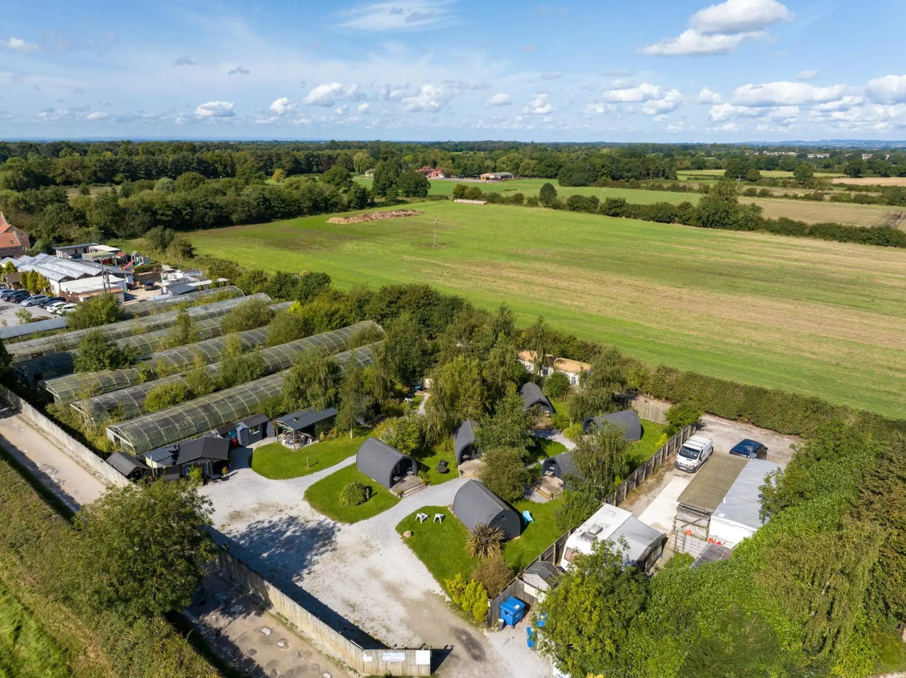 Property building in The Little Hide - Adult Only Camping Pods Property building in The Little Hide - Adult Only Camping Pods