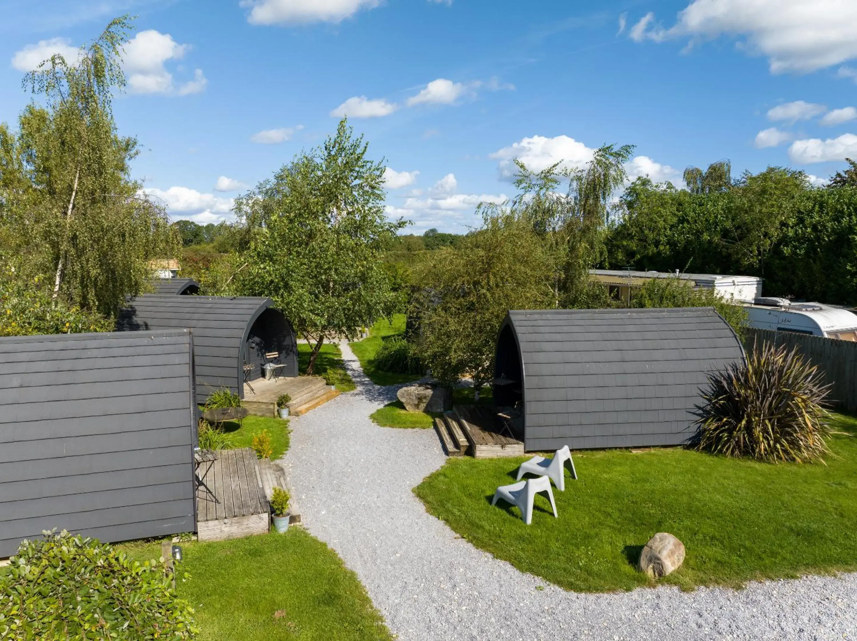 Property building in The Little Hide - Adult Only Camping Pods Property building in The Little Hide - Adult Only Camping Pods