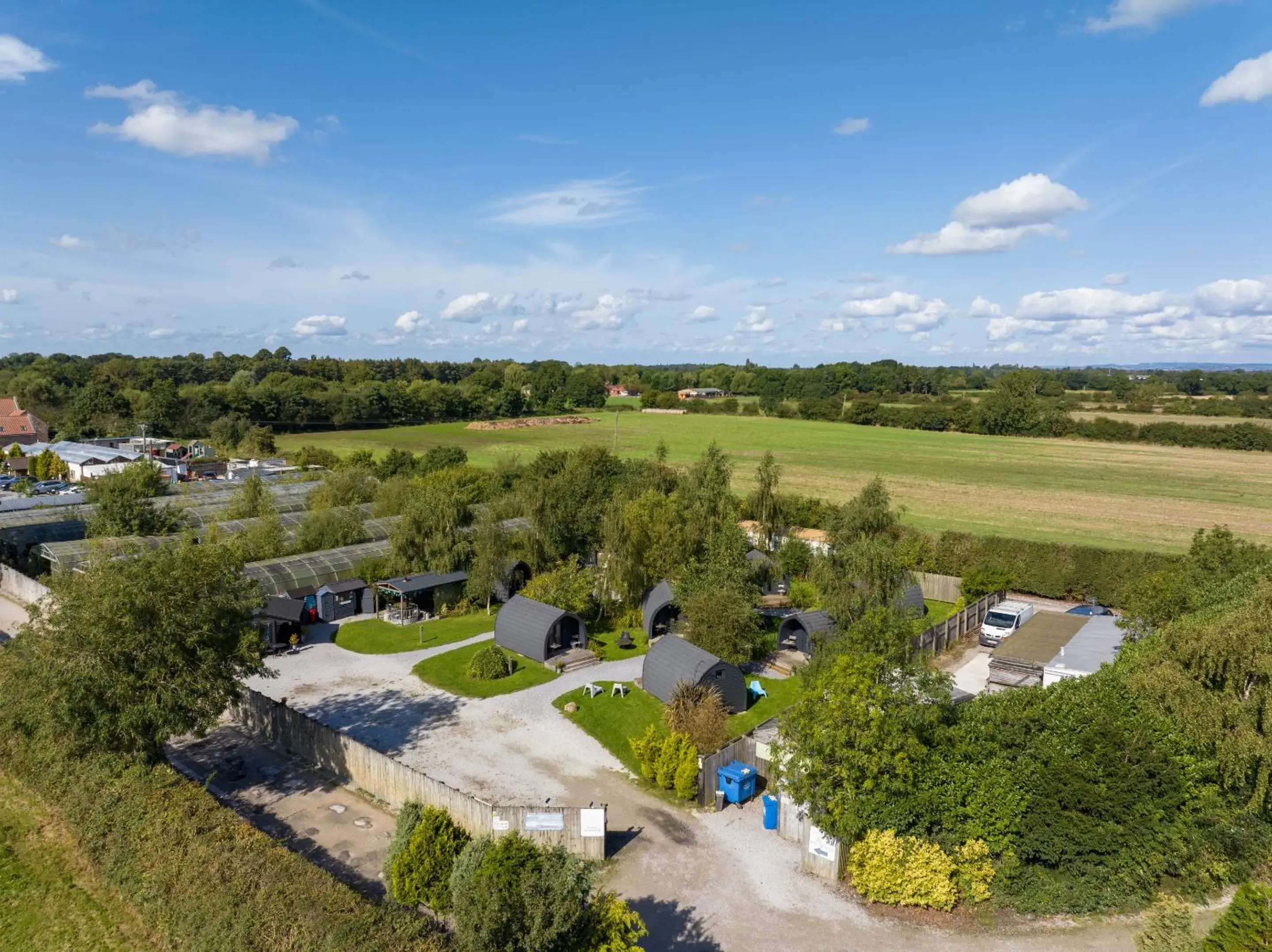 Property building in The Little Hide - Adult Only Camping Pods Property building in The Little Hide - Adult Only Camping Pods