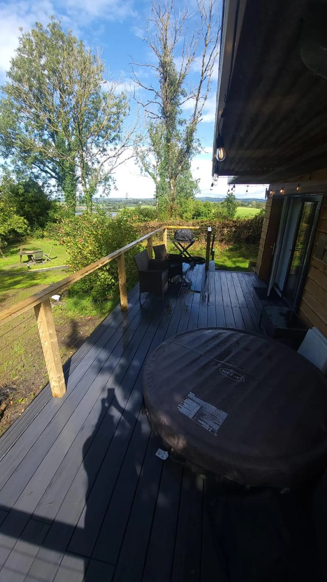 Hot Tub in Willowbank House