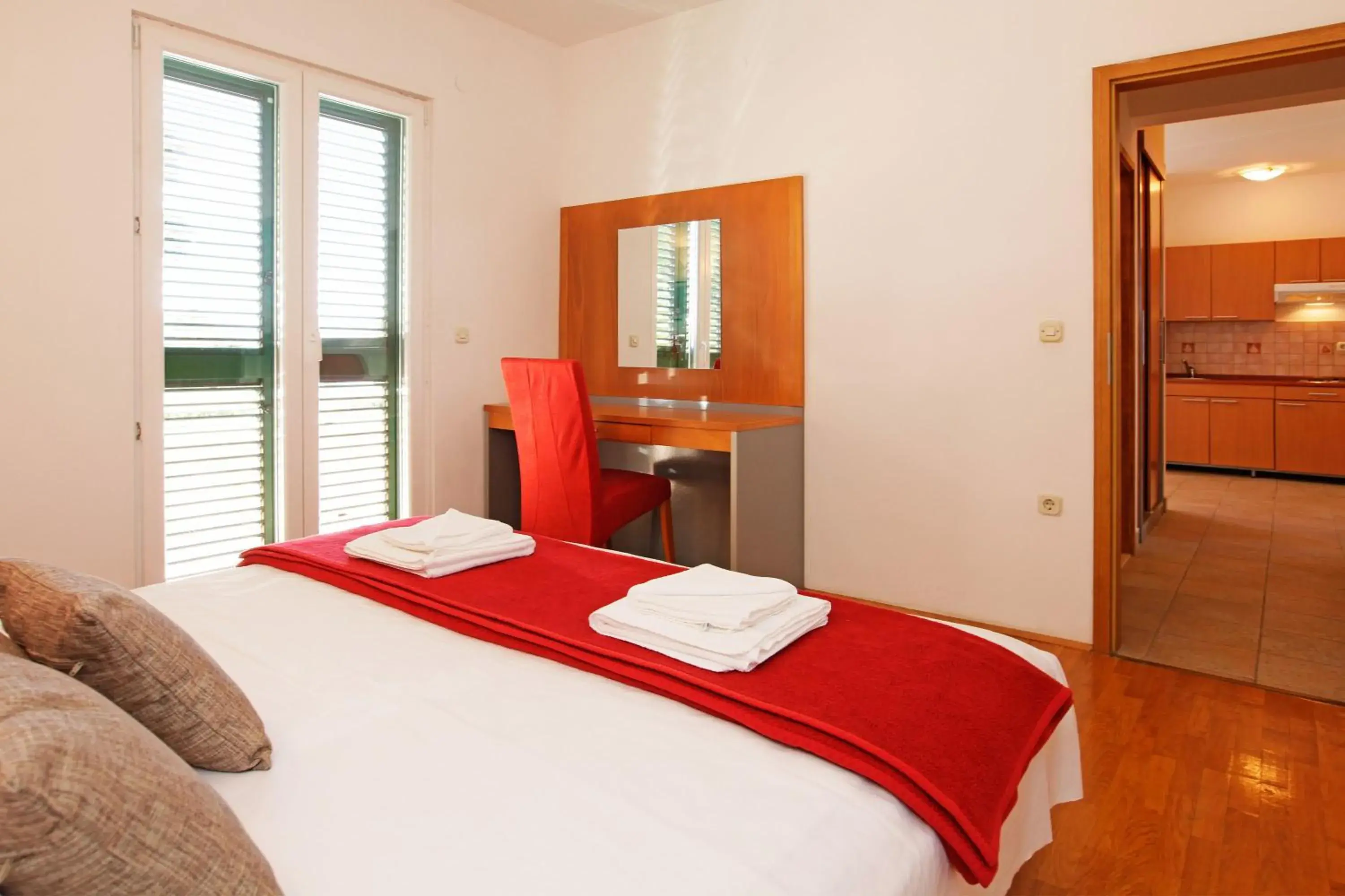 One-Bedroom Apartment with Balcony and Sea View in Apartments Vala One-Bedroom Apartment with Balcony and Sea View in Apartments Vala