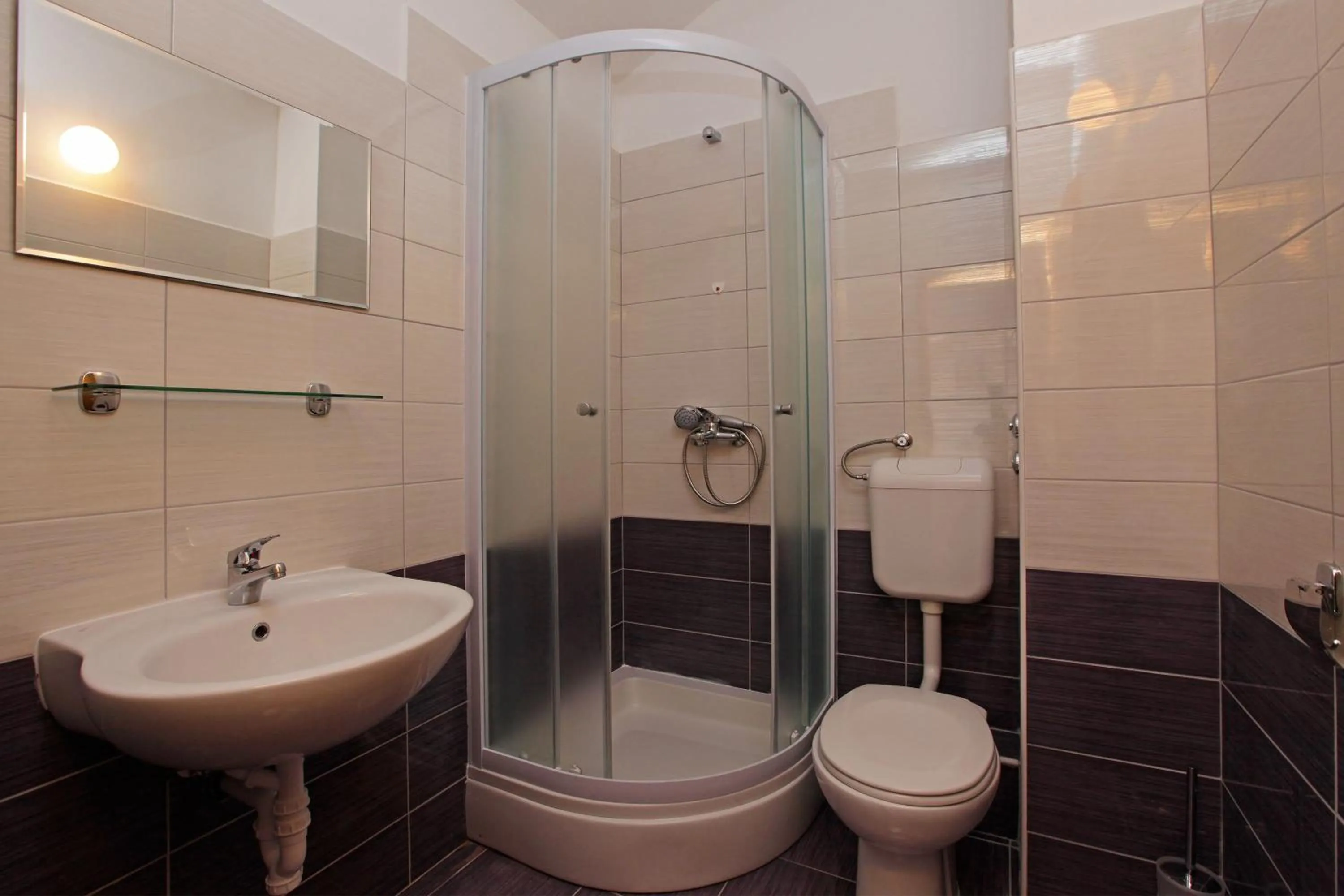 Shower in Apartments Vala