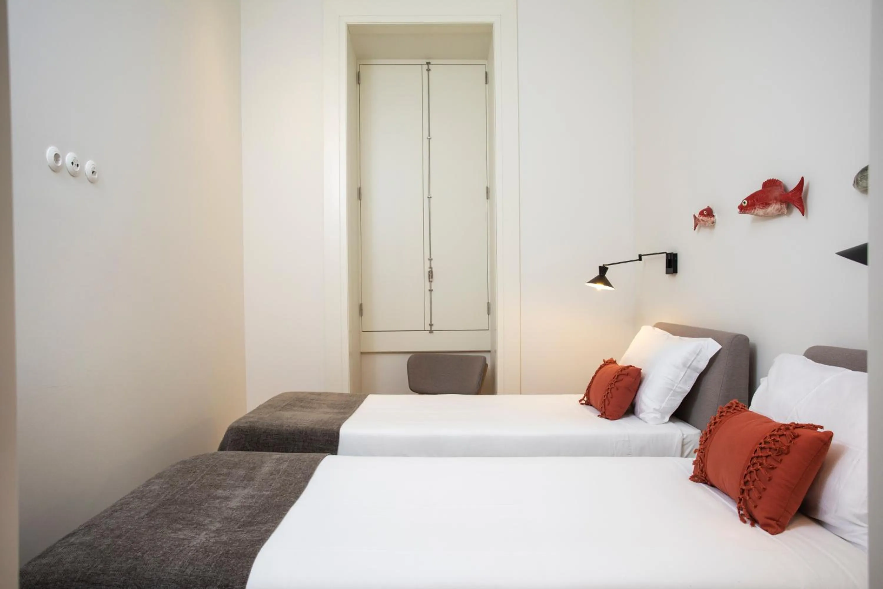 Bedroom, Bed in Montebelo Lisbon Downtown Apartments