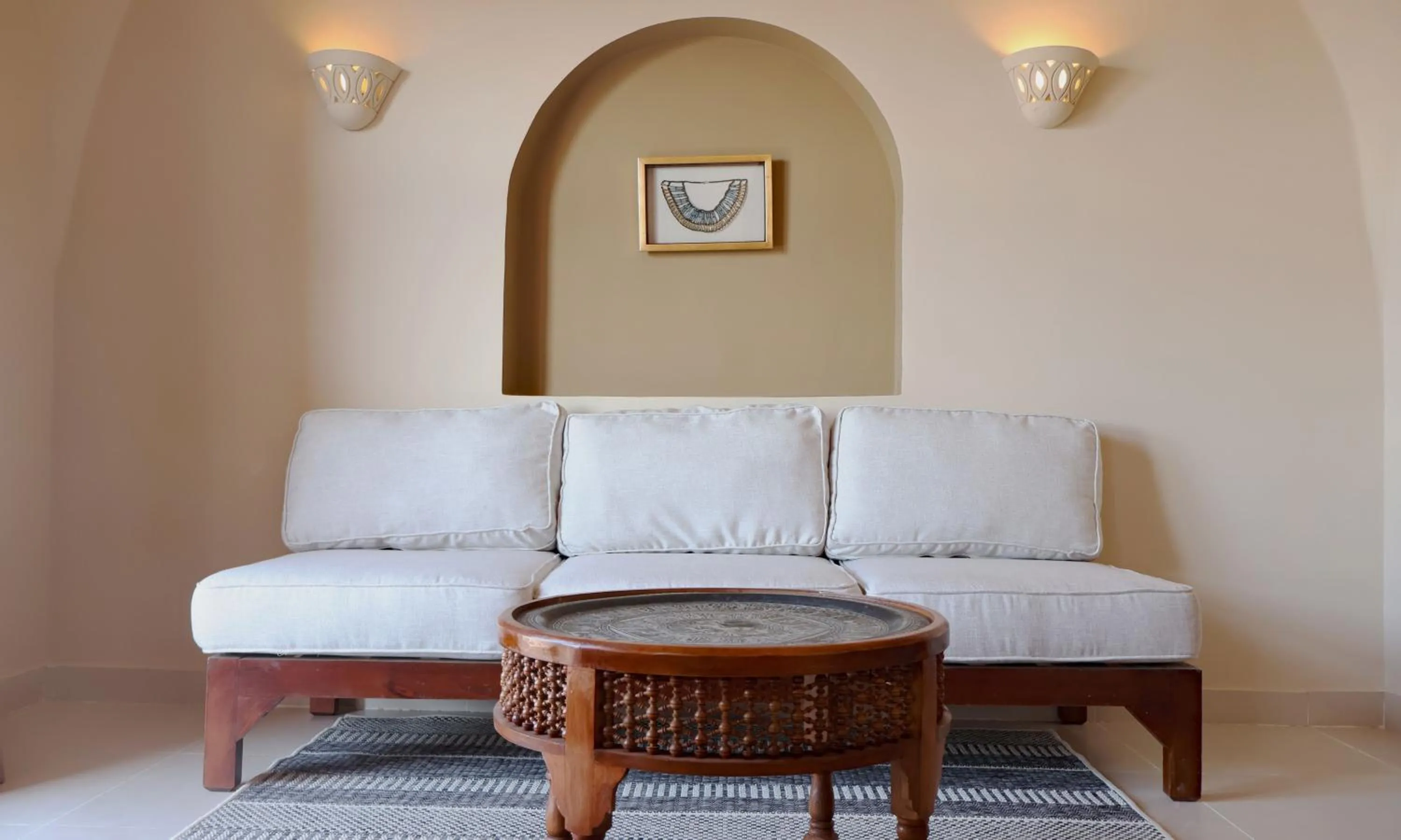 Seating area in Malkata House - Boutique hotel and restaurant