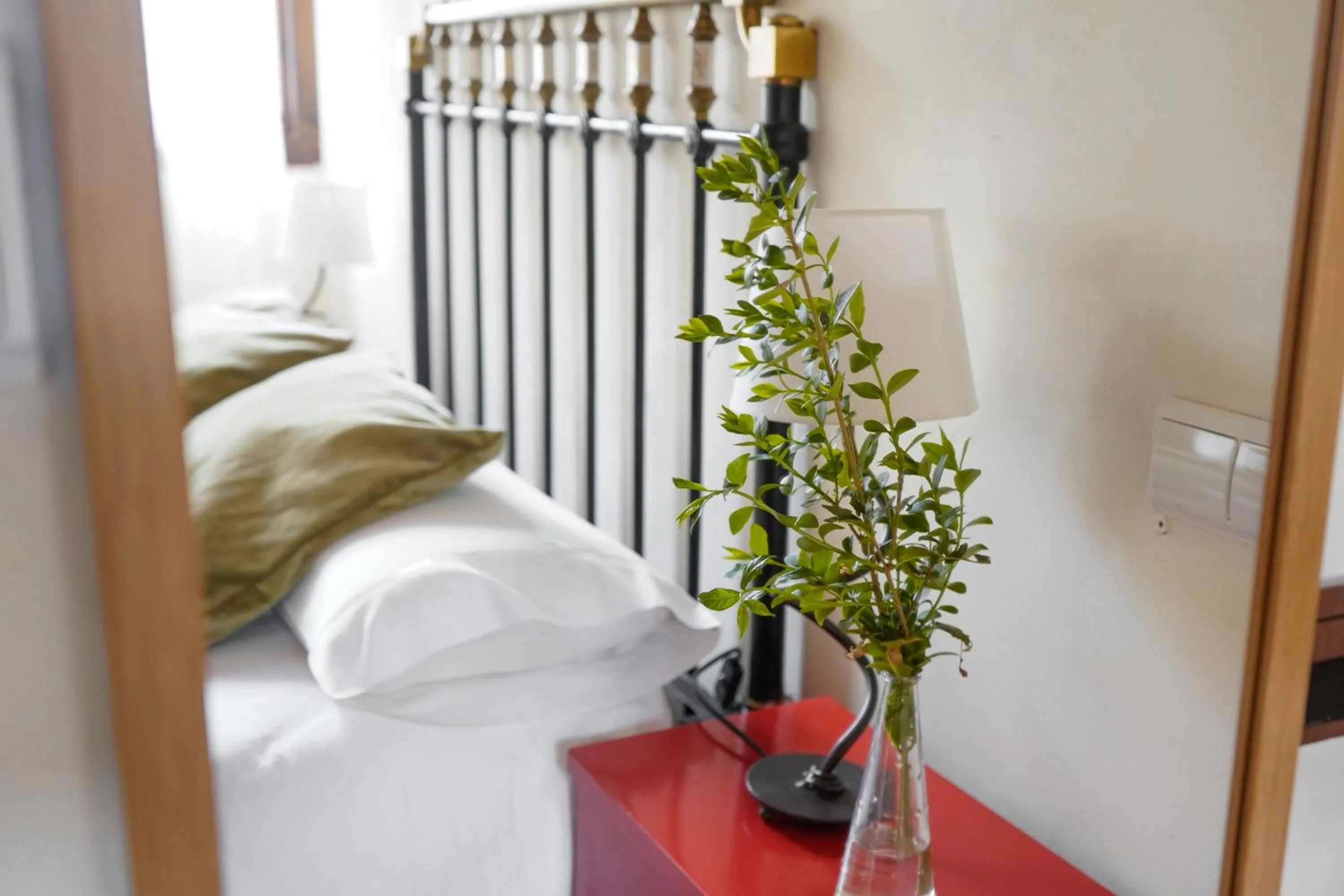 Bed in Hotel Rural El Zaguán