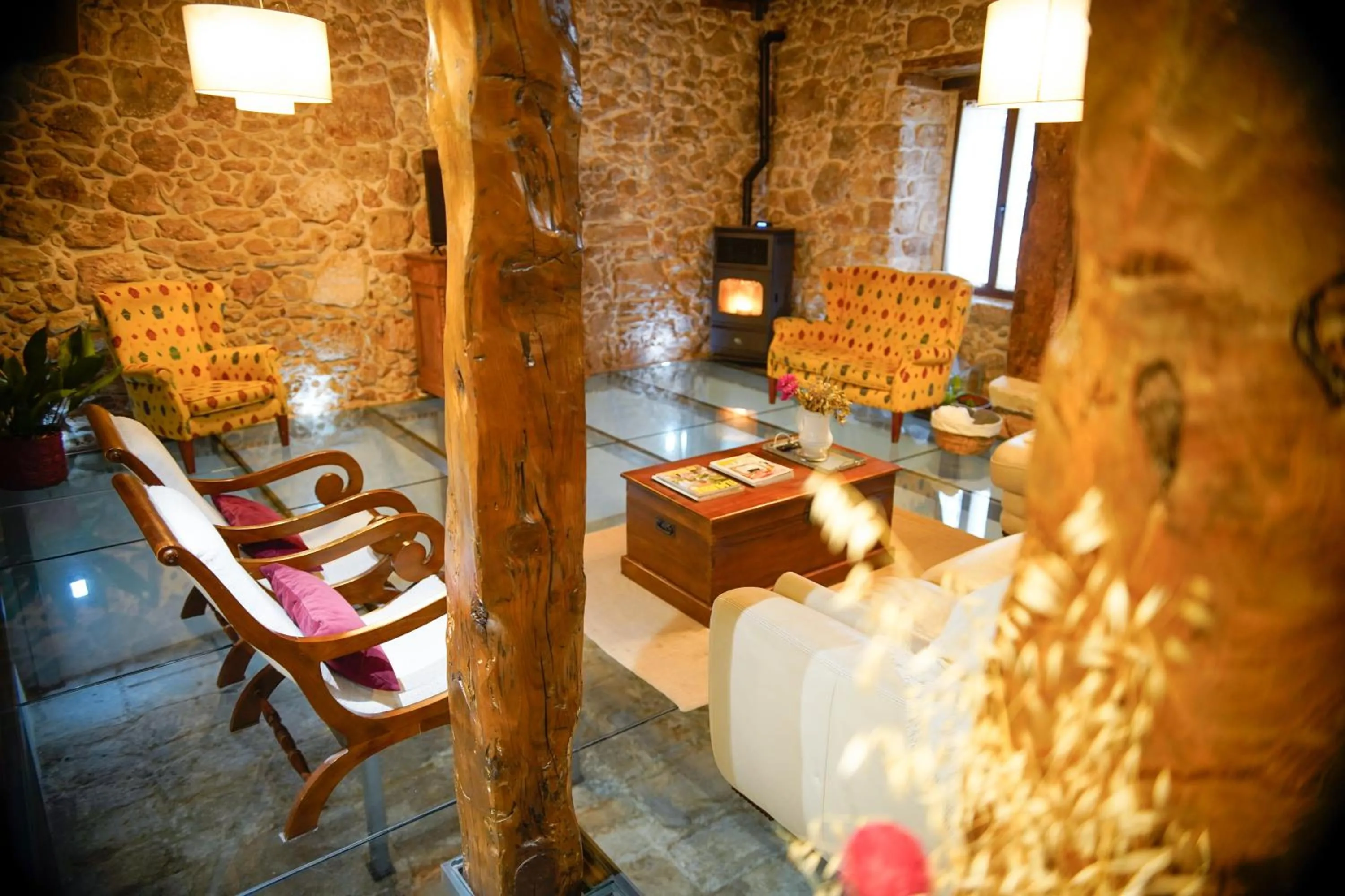 Living room in Hotel Rural El Zaguán