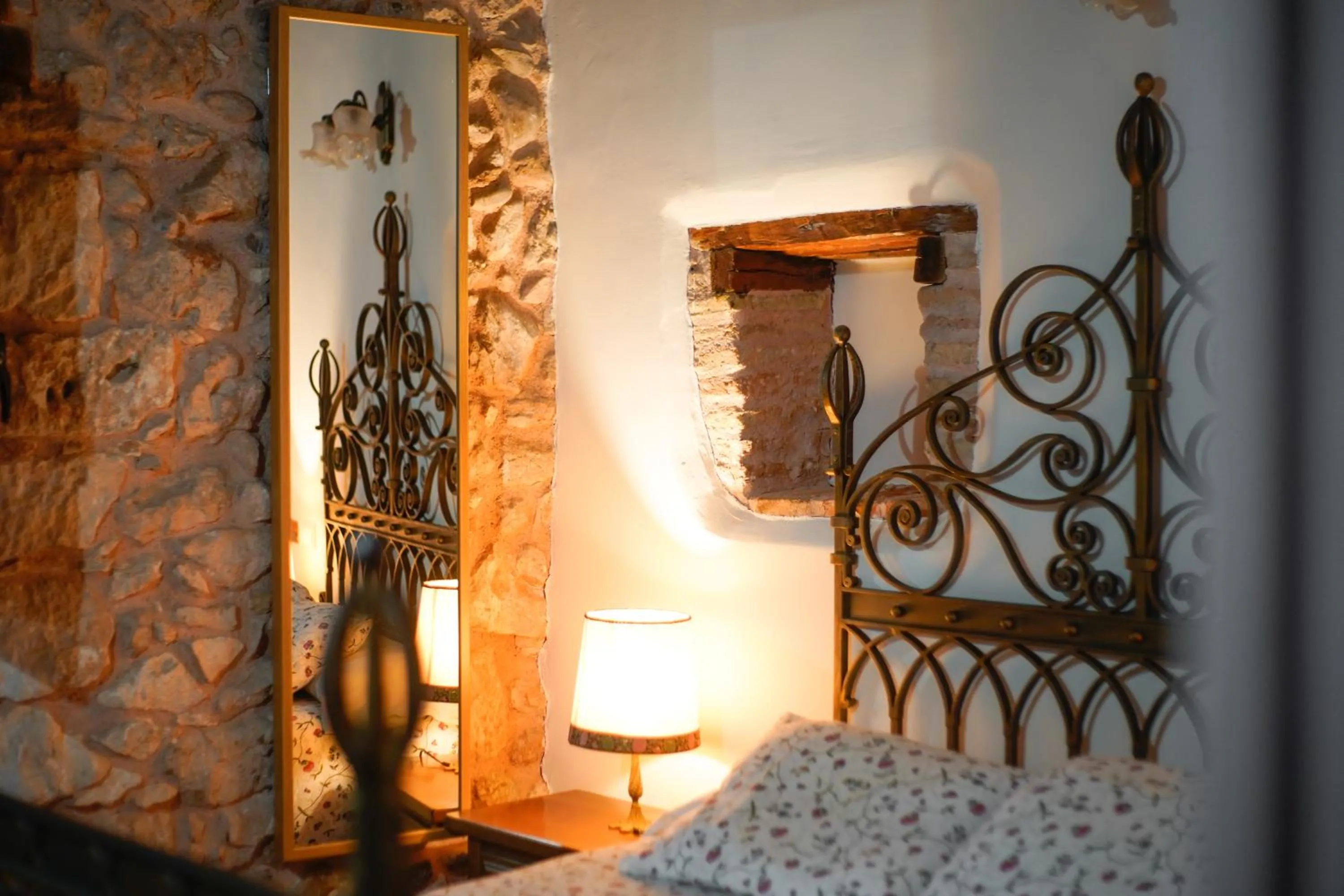 Bed in Hotel Rural El Zaguán