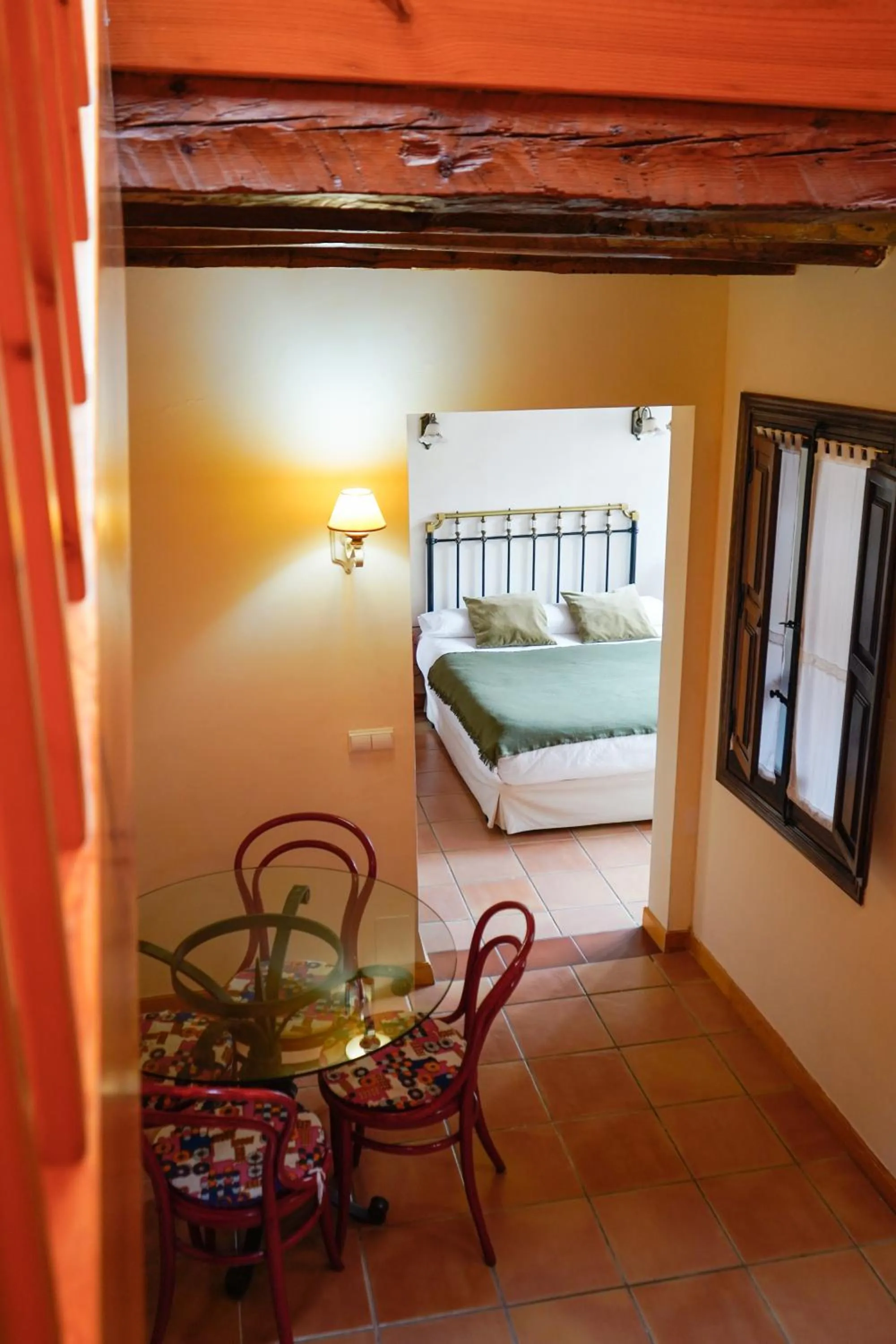 Bed in Hotel Rural El Zaguán