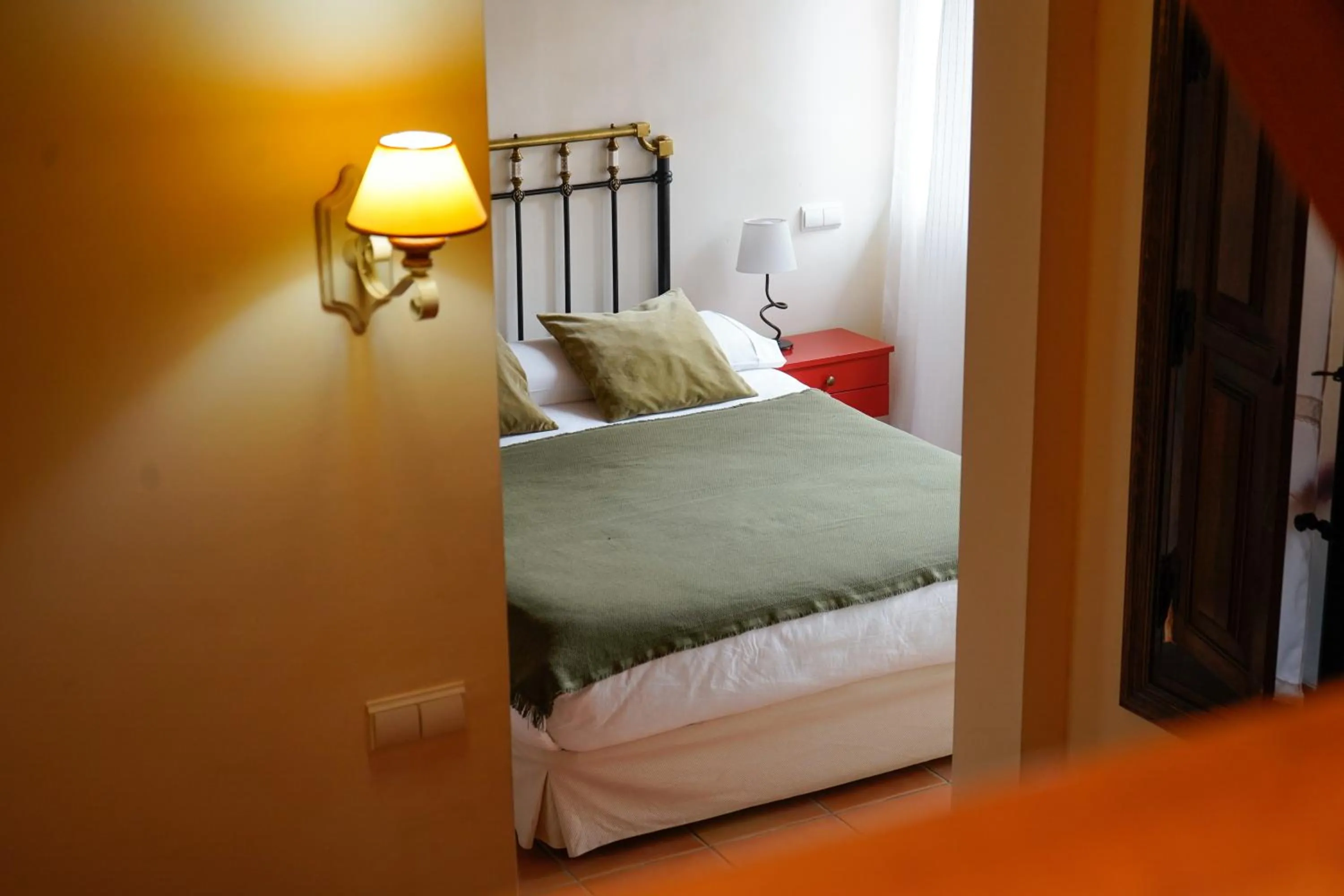 Bed in Hotel Rural El Zaguán