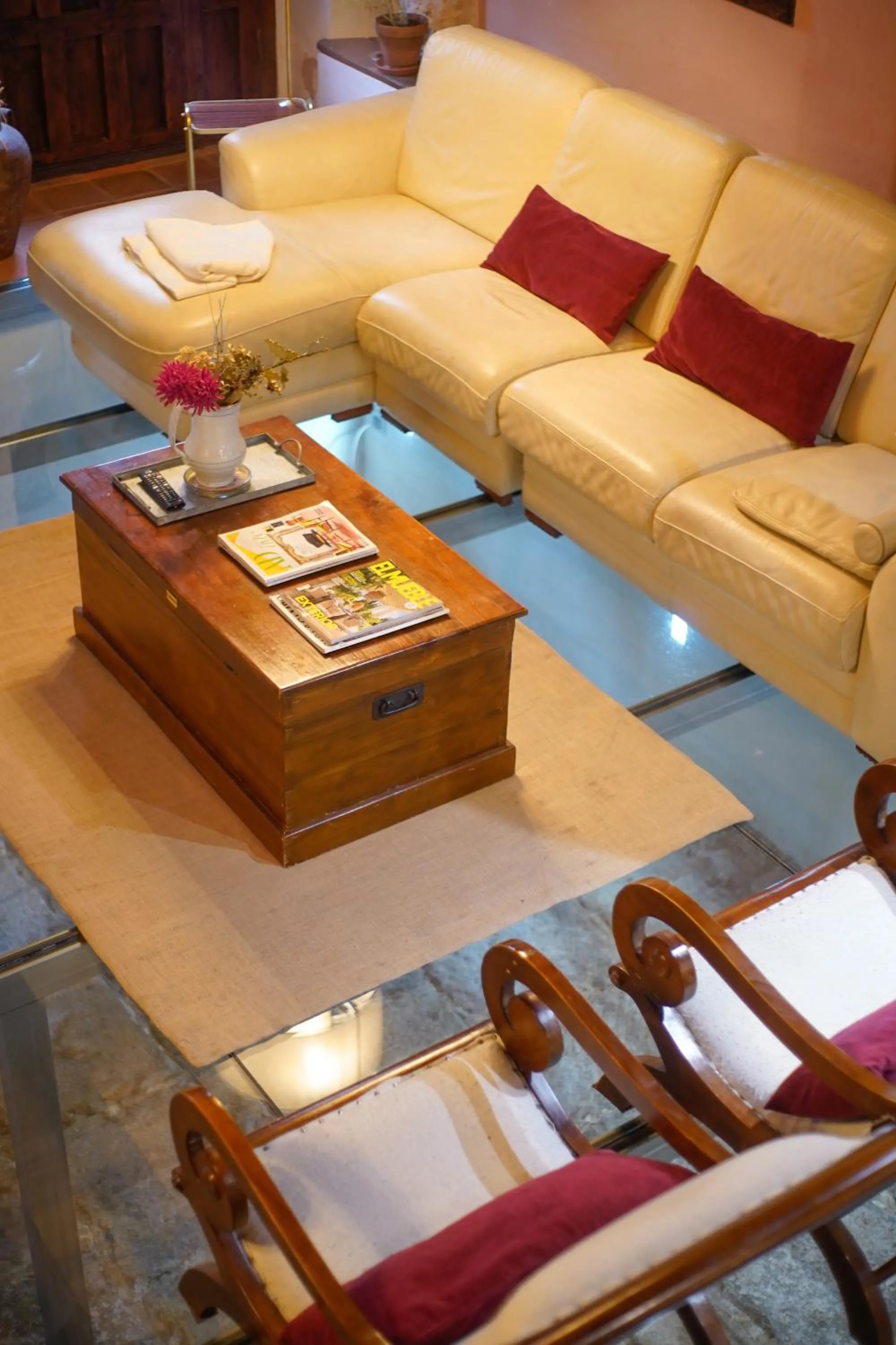 Living room in Hotel Rural El Zaguán