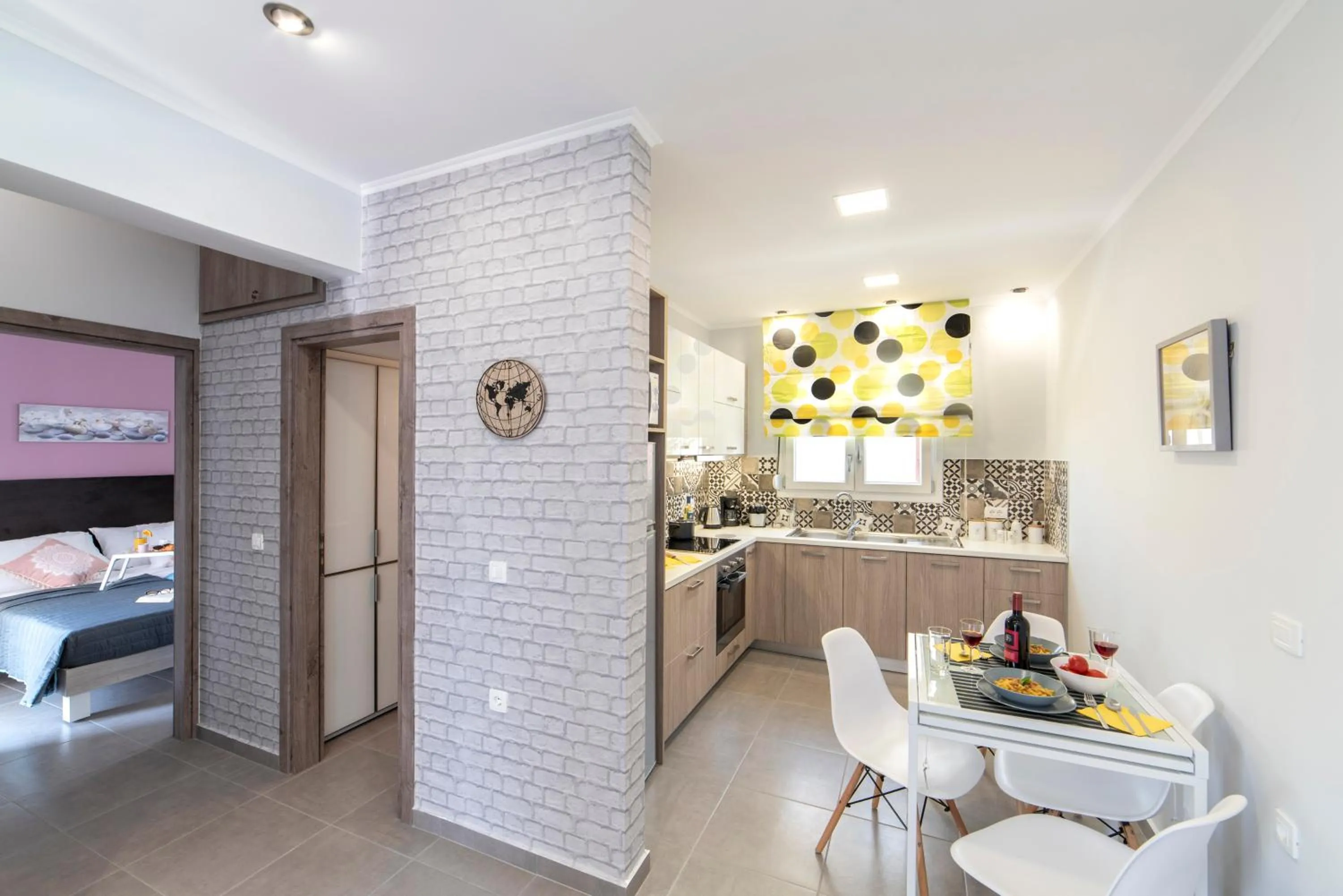 Kitchen or kitchenette in Chania Design Suites