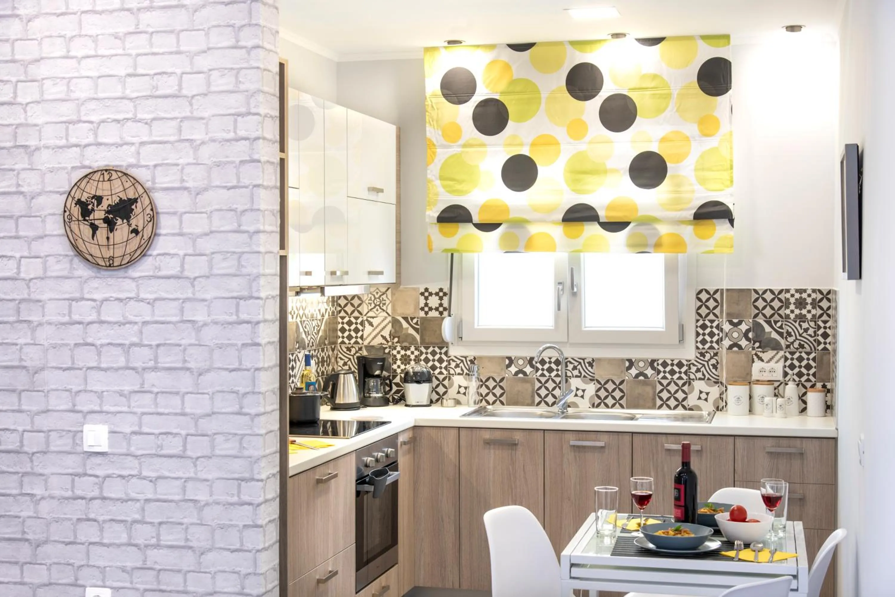 Kitchen or kitchenette in Chania Design Suites