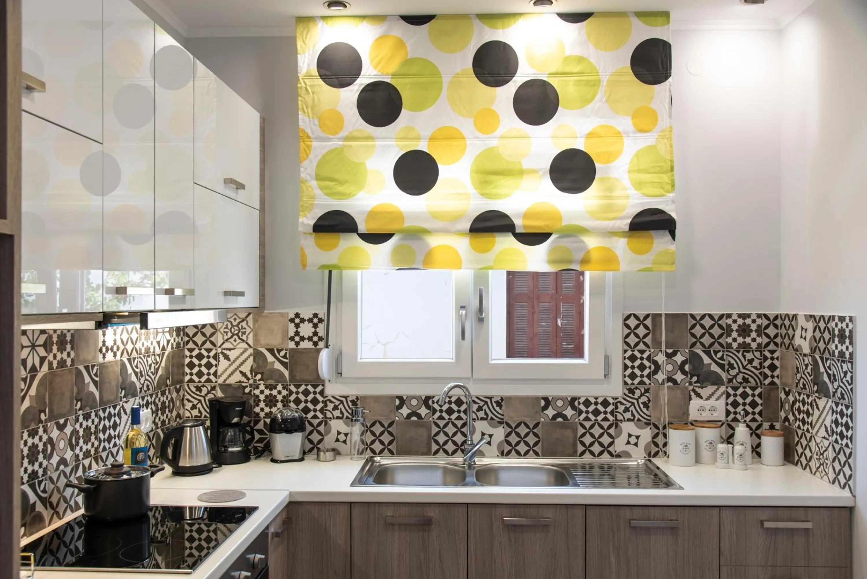 Kitchen or kitchenette in Chania Design Suites