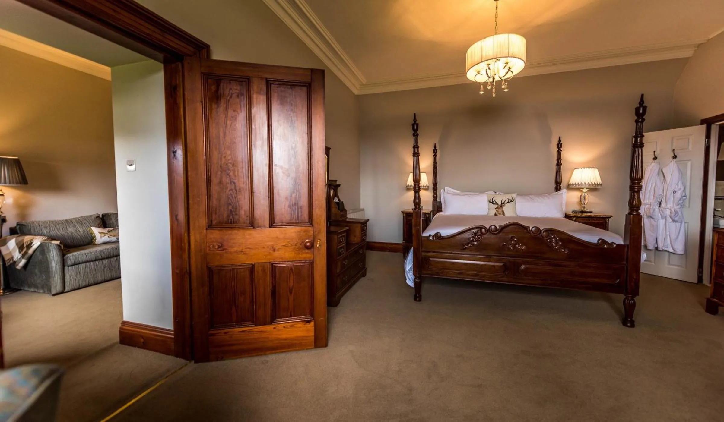 Bedroom, Bed in Shieldaig Lodge Hotel