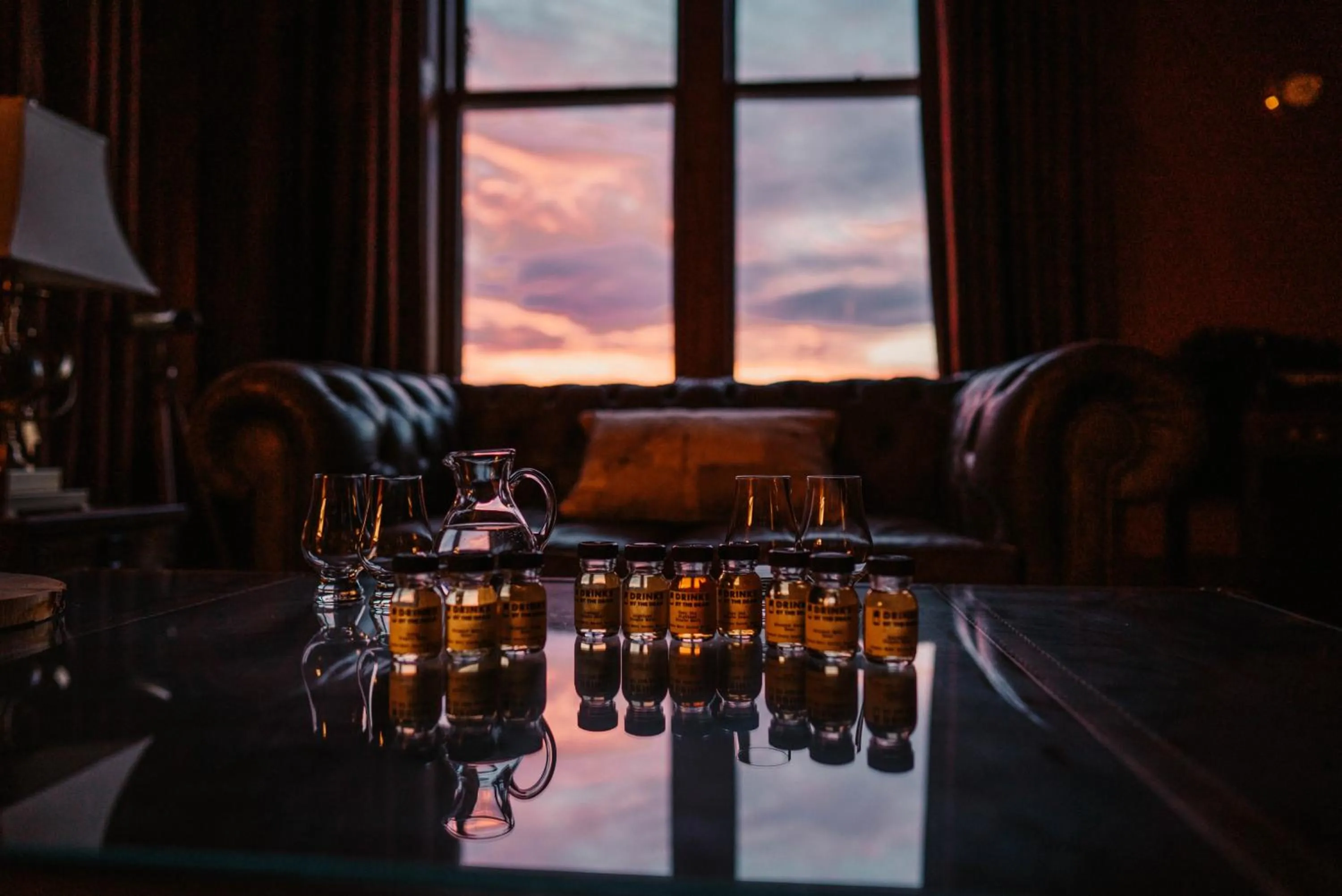 Living room in Shieldaig Lodge Hotel