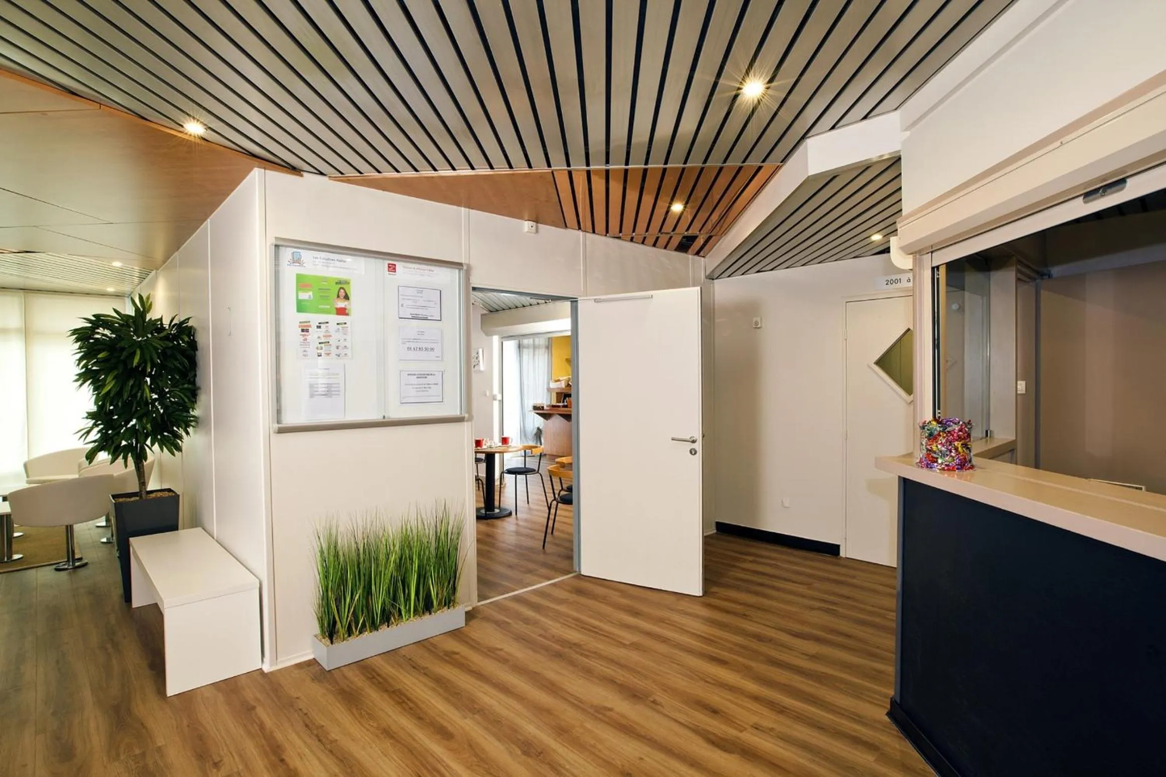 Lobby or reception in Séjours & Affaires Strasbourg Kleber