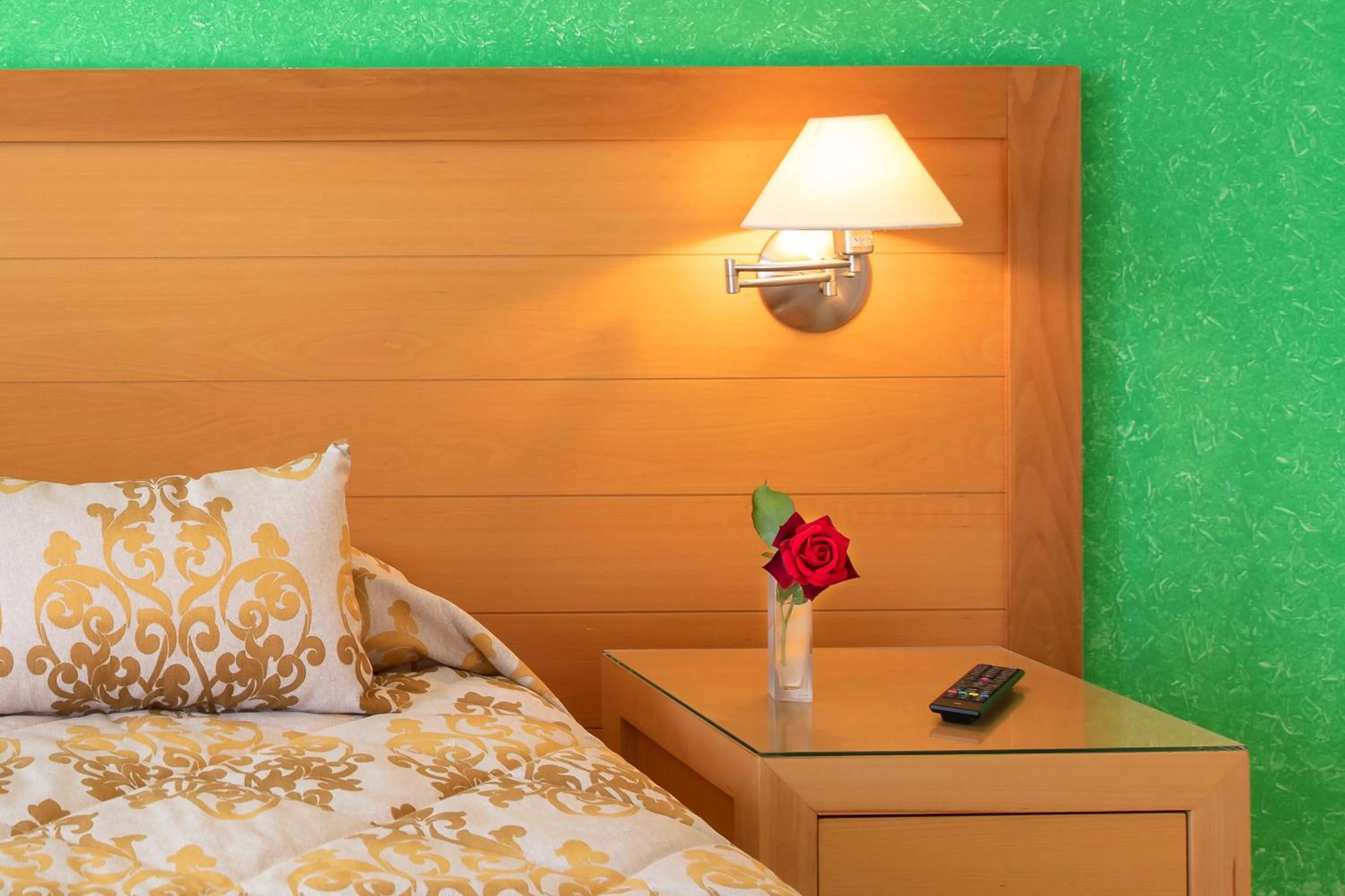 Bed in Avra Hotel