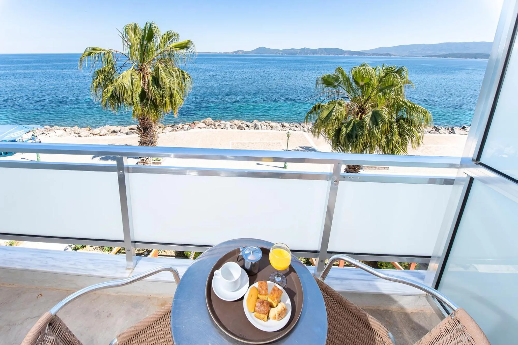 Sea view in Avra Hotel