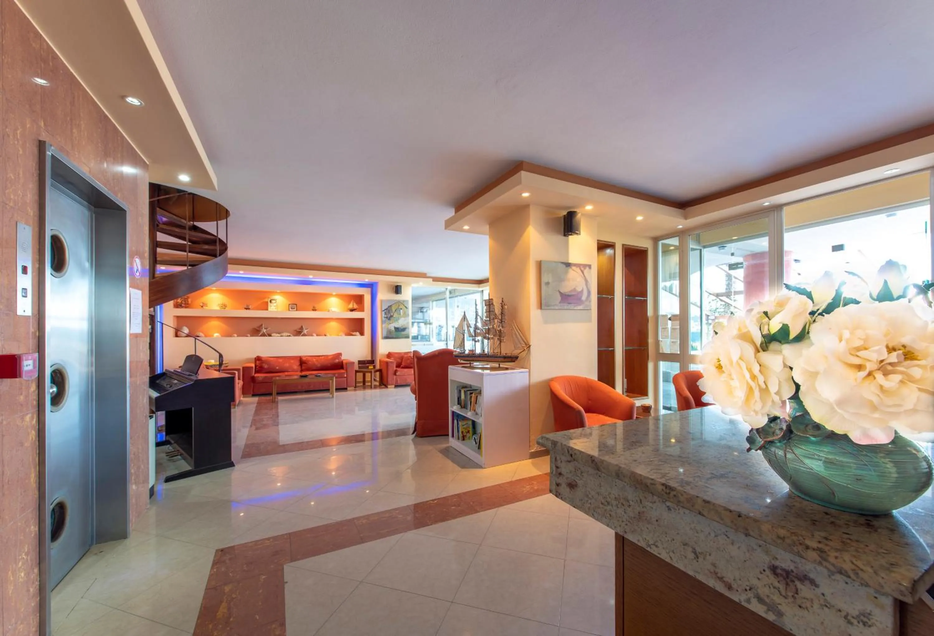 Lobby or reception in Avra Hotel