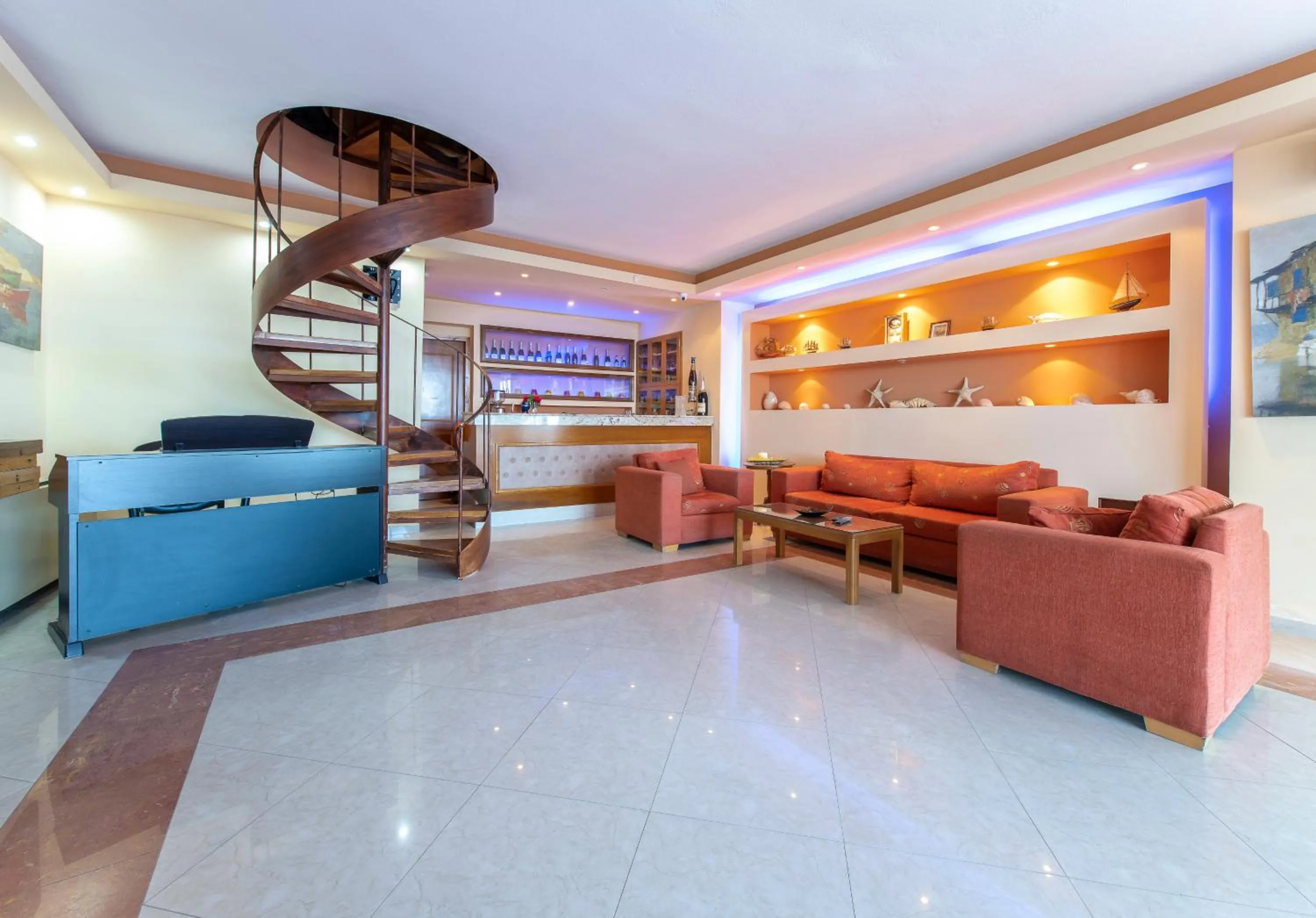 Lobby or reception in Avra Hotel