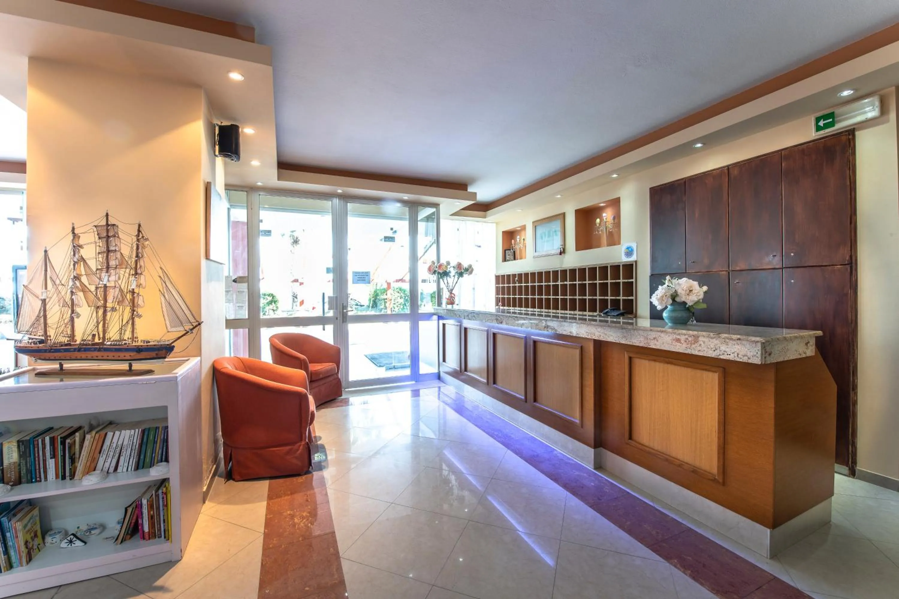 Lobby or reception in Avra Hotel