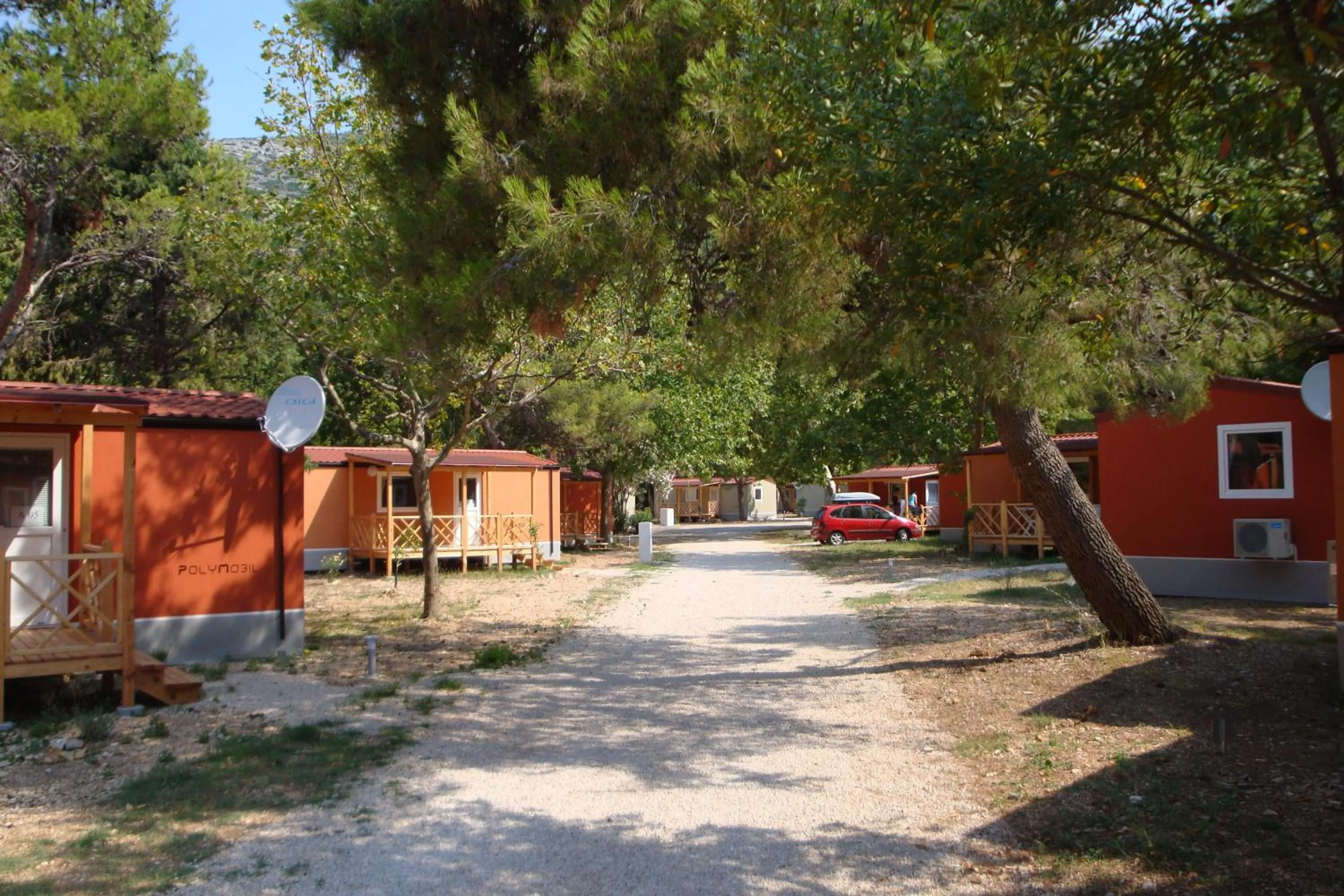 Garden in Mobile Homes Camp Perna - Adriatic Kampovi