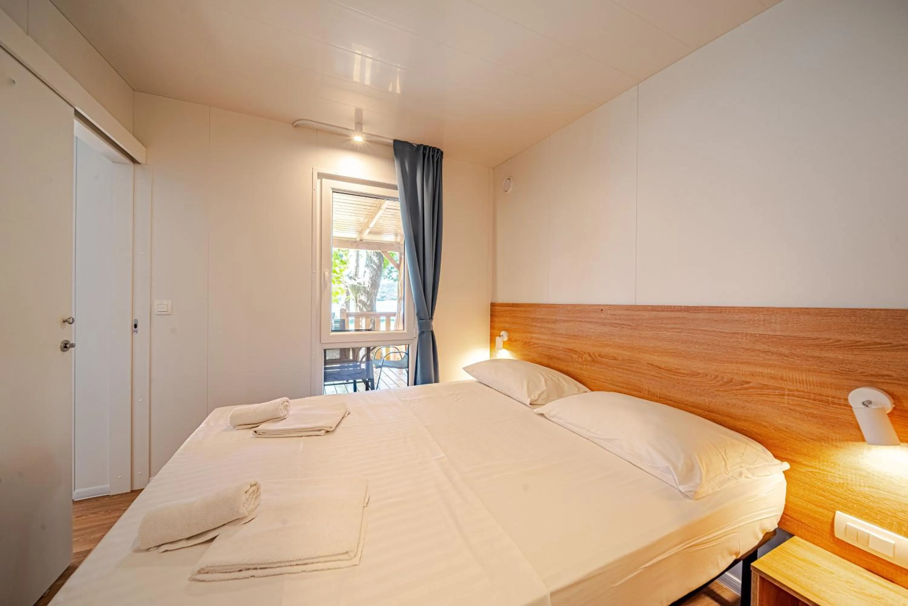 Photo of the whole room, Bed in Mobile Homes Camp Perna - Adriatic Kampovi