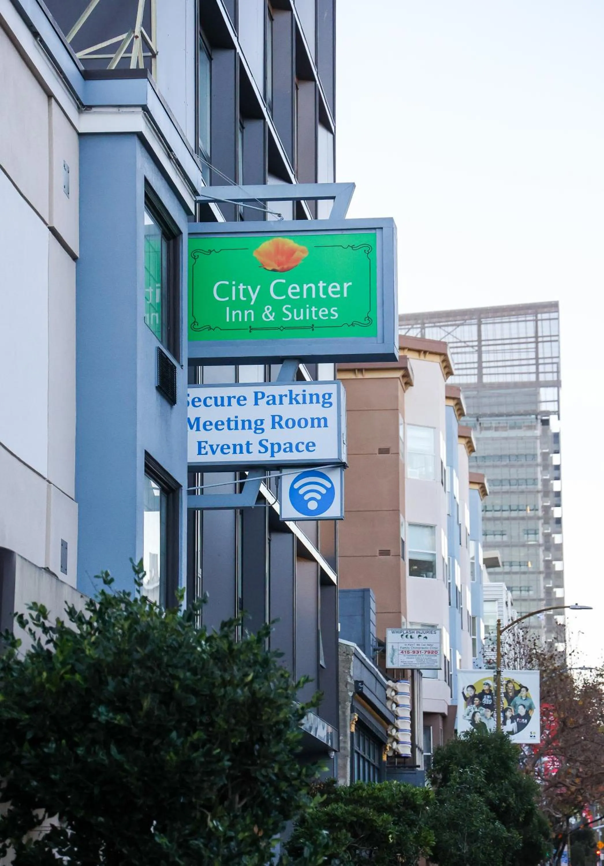 Property building in City Center Inn and Suites