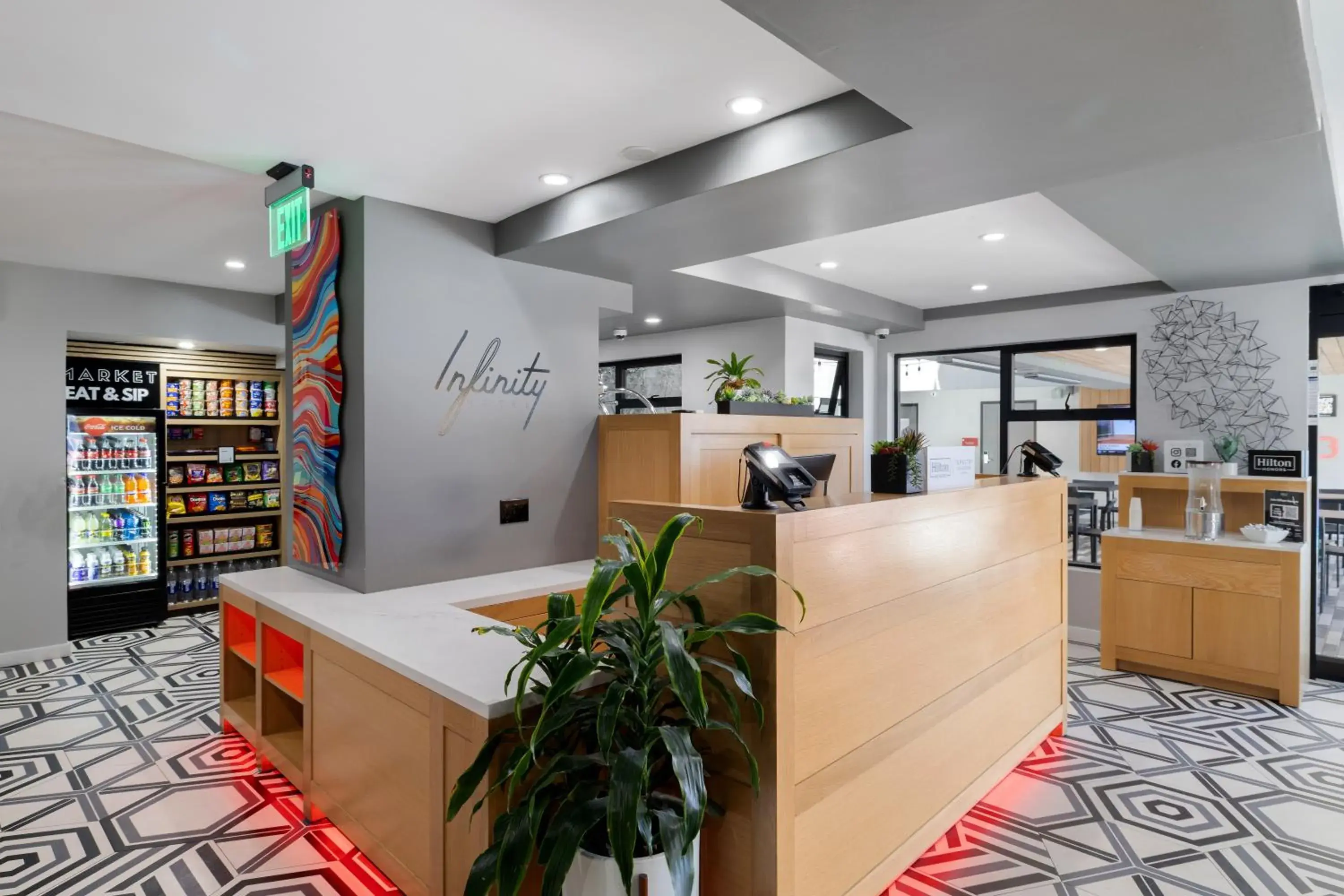 Lobby or reception in Infinity Hotel San Francisco, Tapestry Collection by Hilton Lobby or reception in Infinity Hotel San Francisco, Tapestry Collection by Hilton