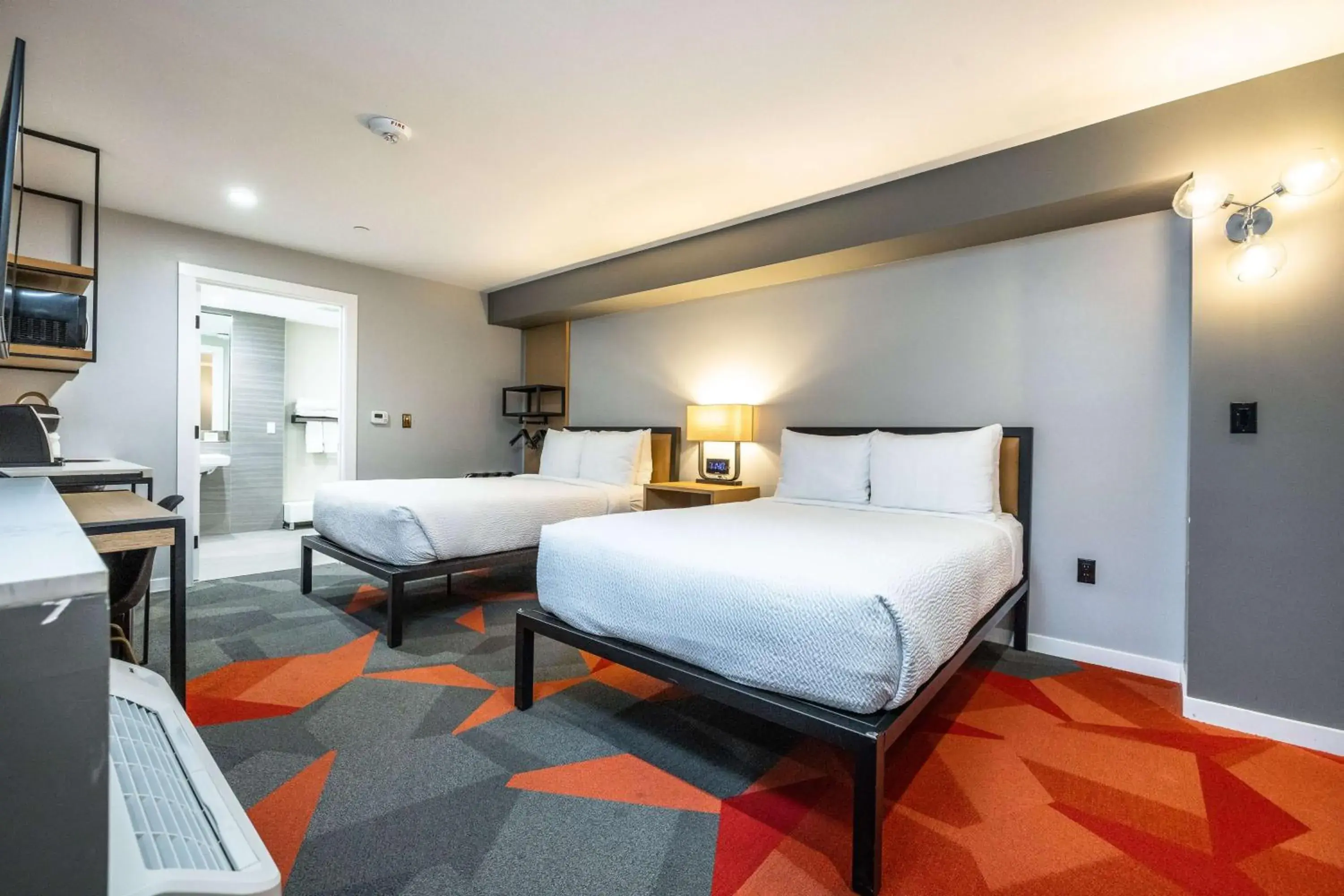 Bed in Infinity Hotel San Francisco, Tapestry Collection by Hilton Bed in Infinity Hotel San Francisco, Tapestry Collection by Hilton