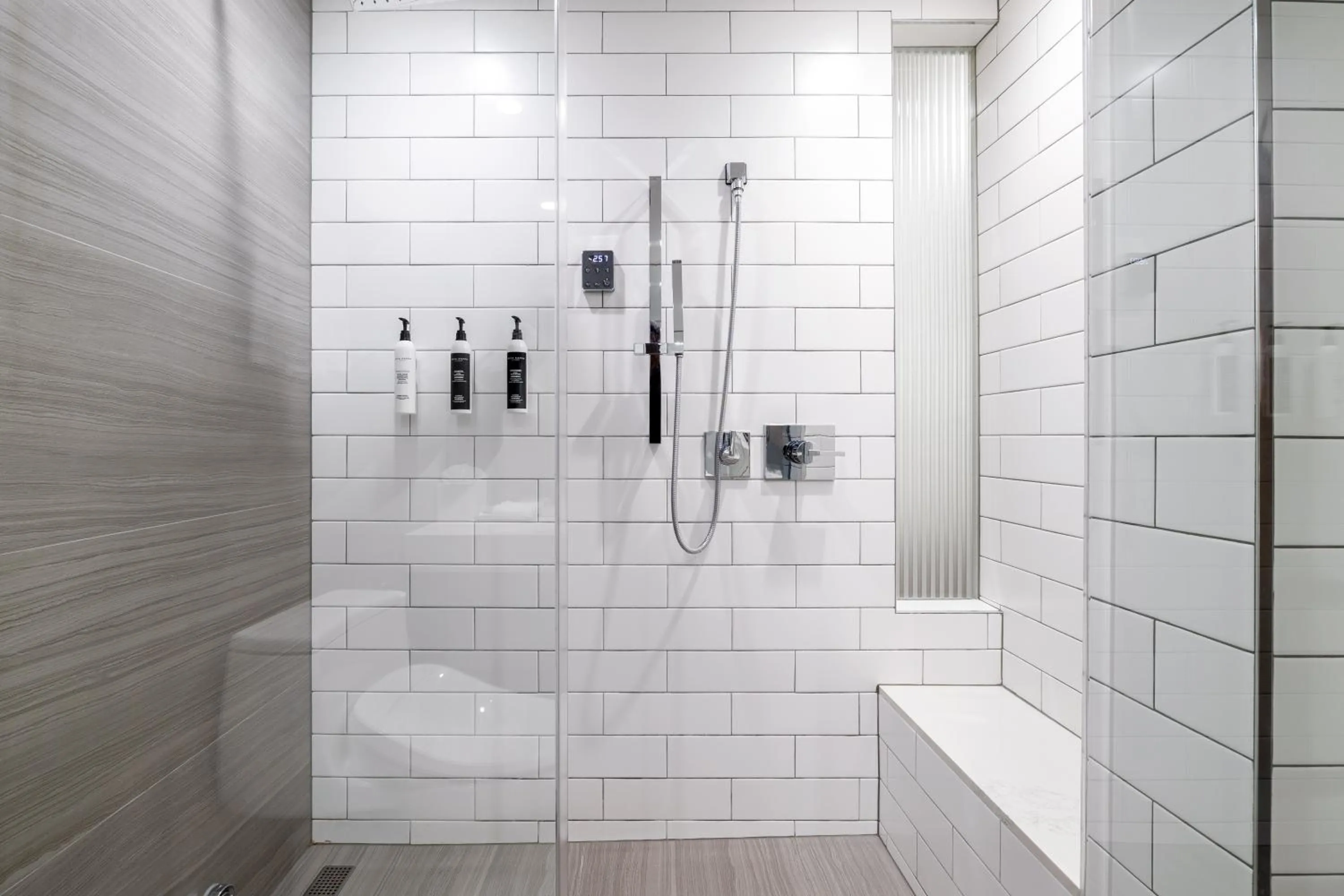 Steam room in Infinity Hotel San Francisco, Tapestry Collection by Hilton