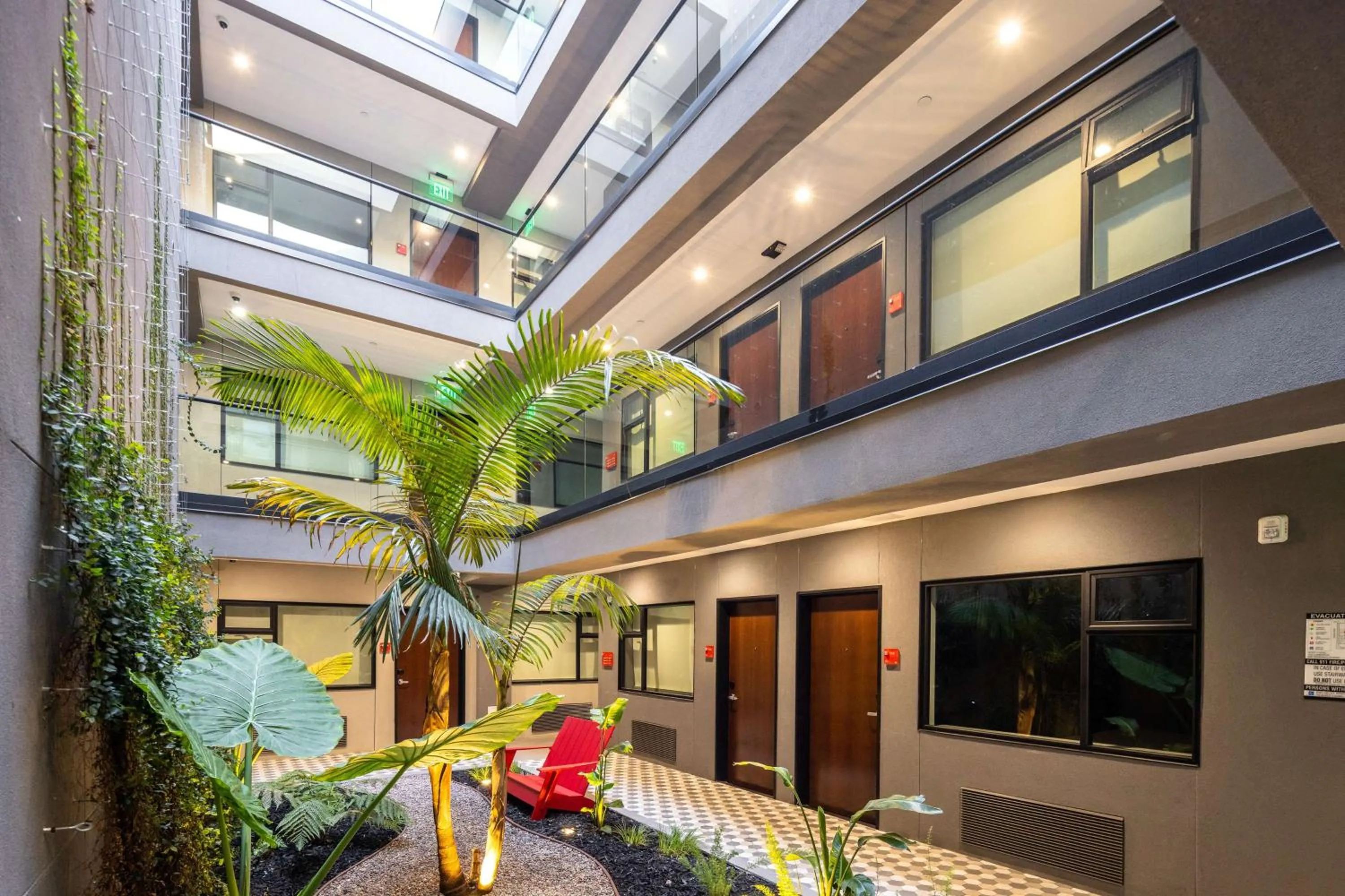 Patio in Infinity Hotel San Francisco, Tapestry Collection by Hilton