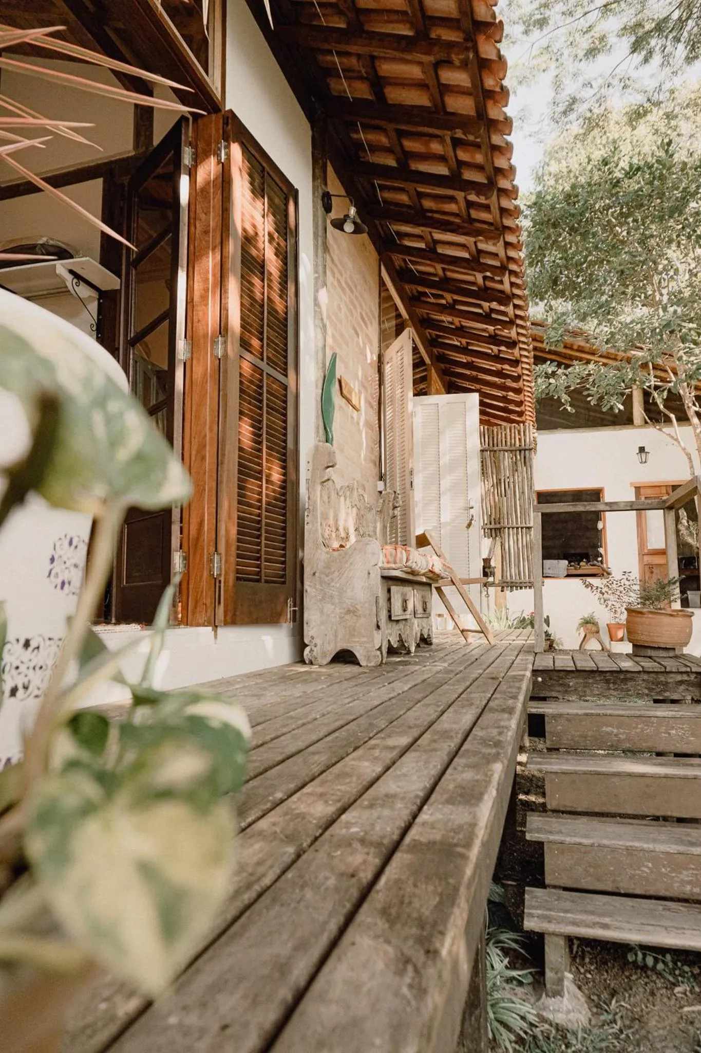 Balcony/Terrace in Casa no Sul de Ilhabela