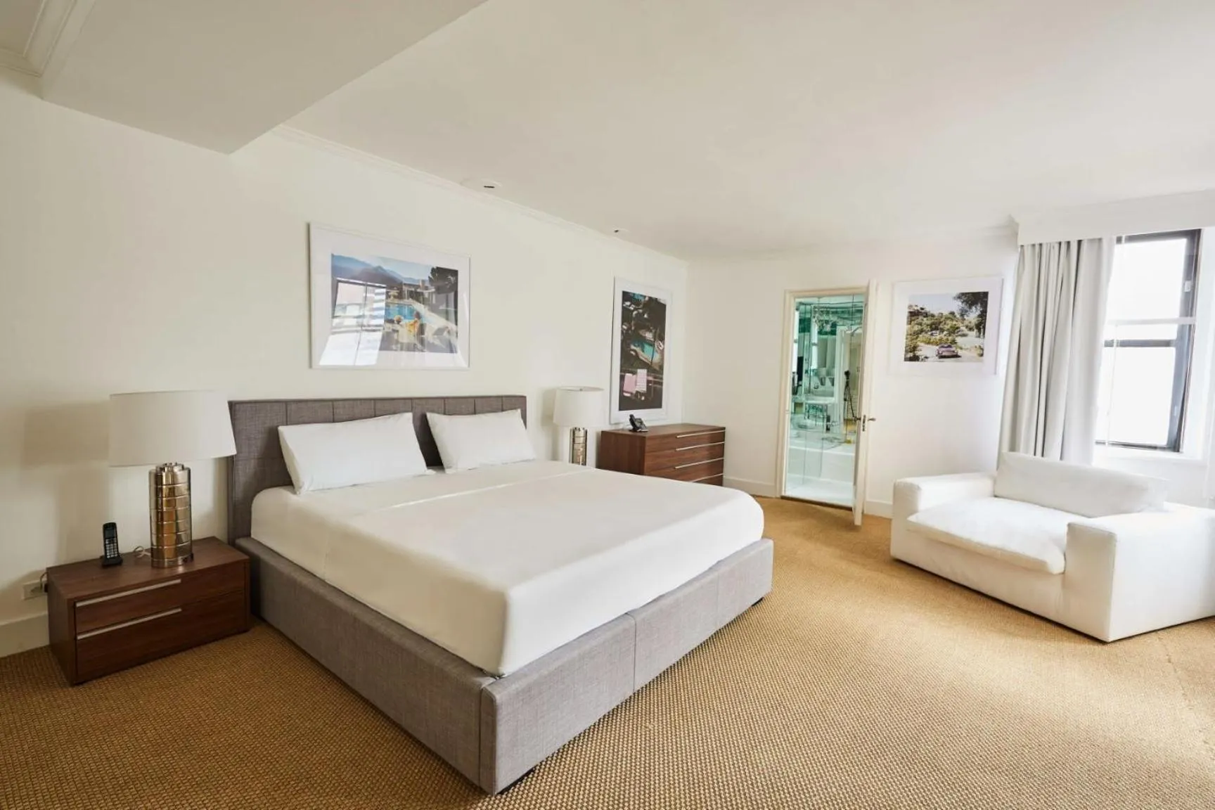 Bed in Lombardy Hotel