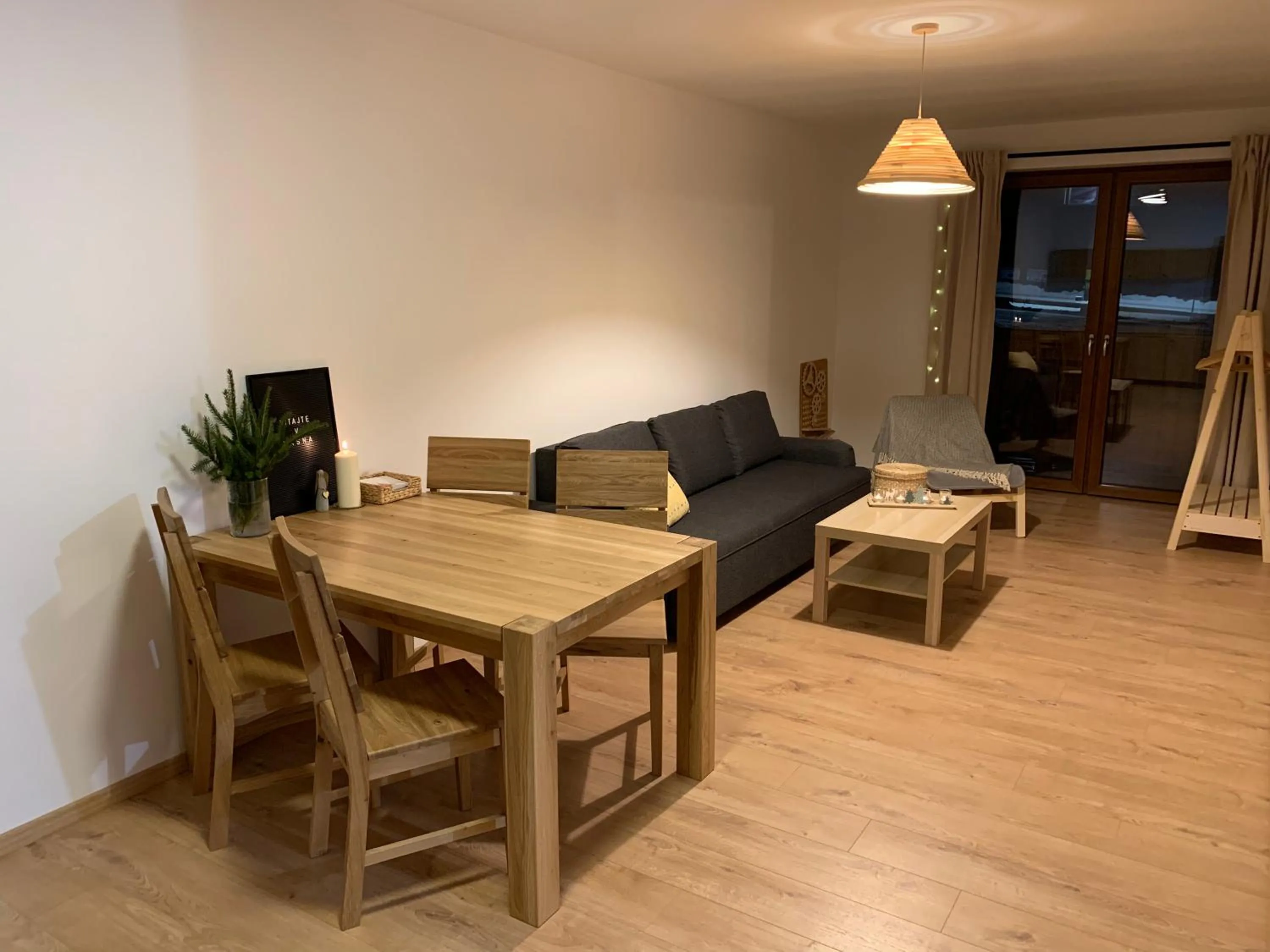 Living room in YASNA Apartments