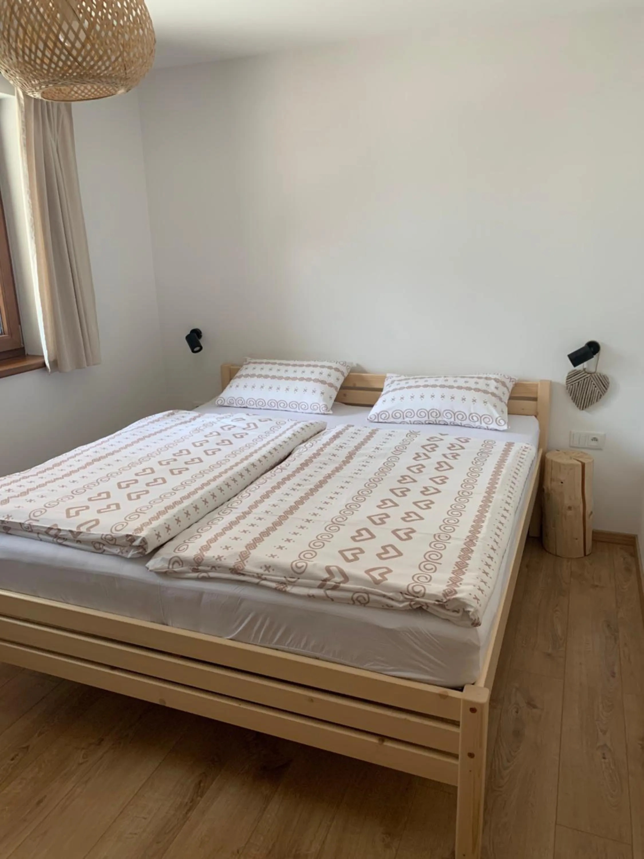 Bed in YASNA Apartments