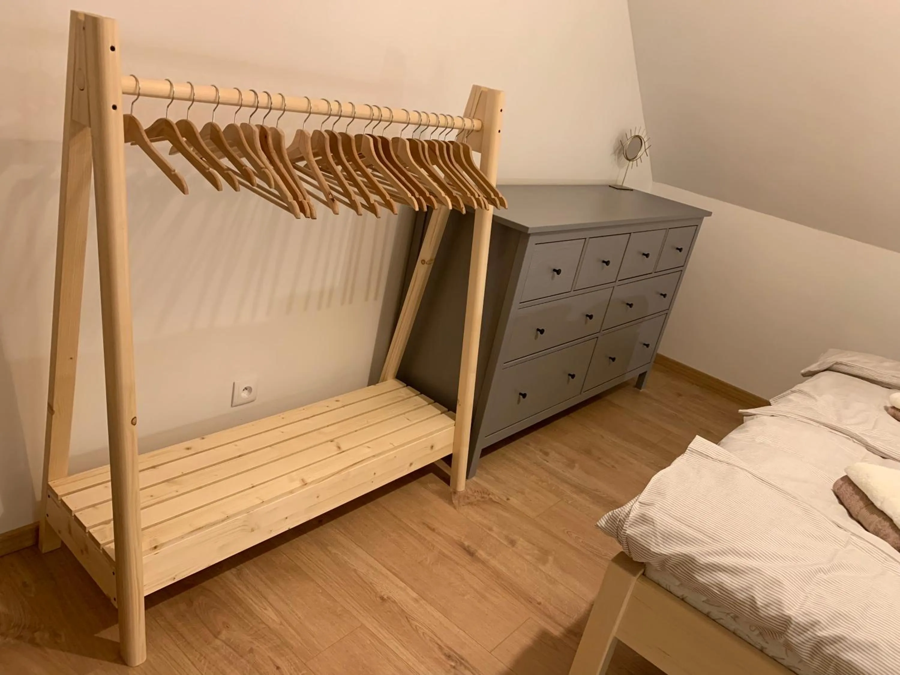 Bed in YASNA Apartments