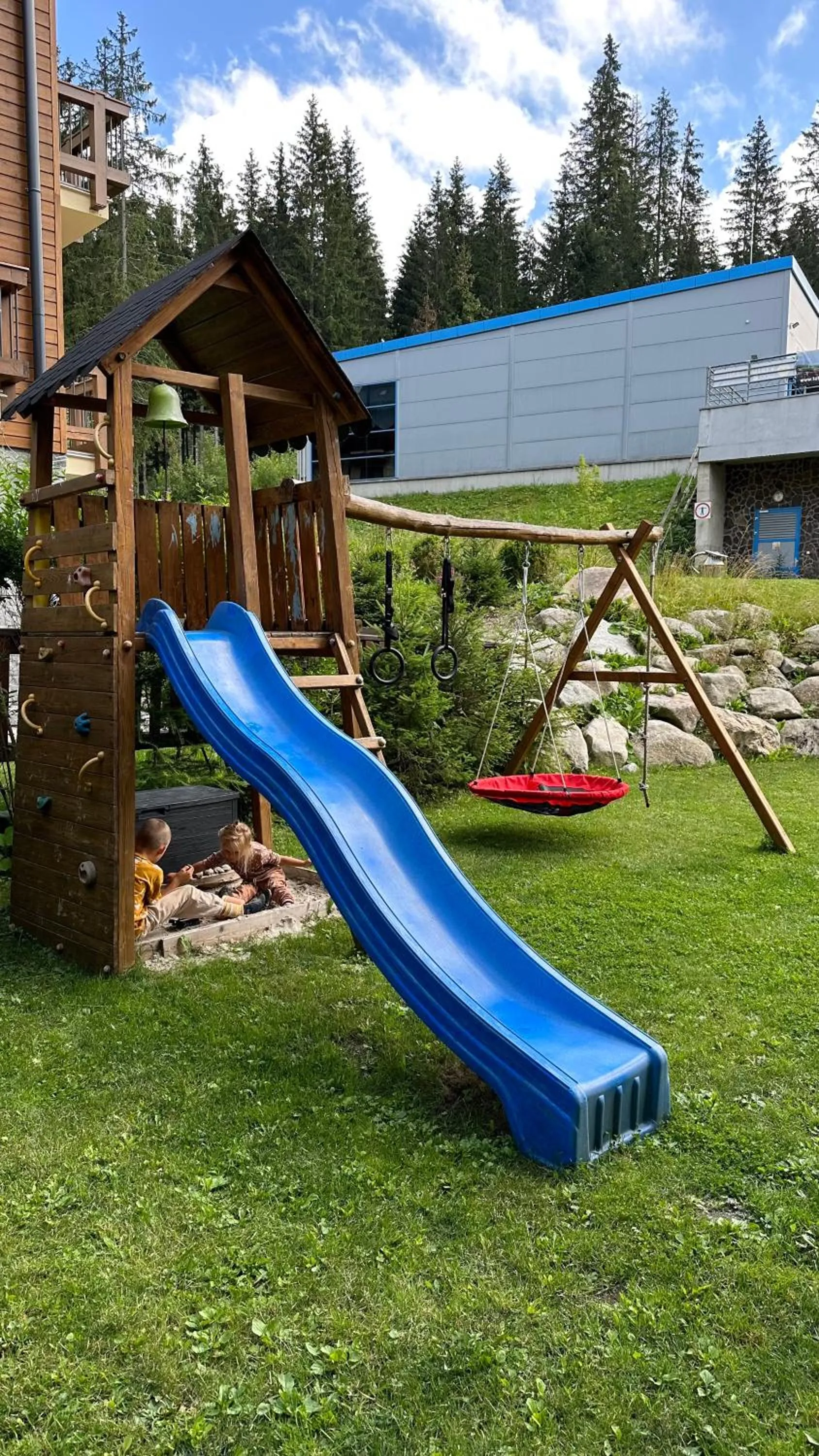 Children play ground in YASNA Apartments