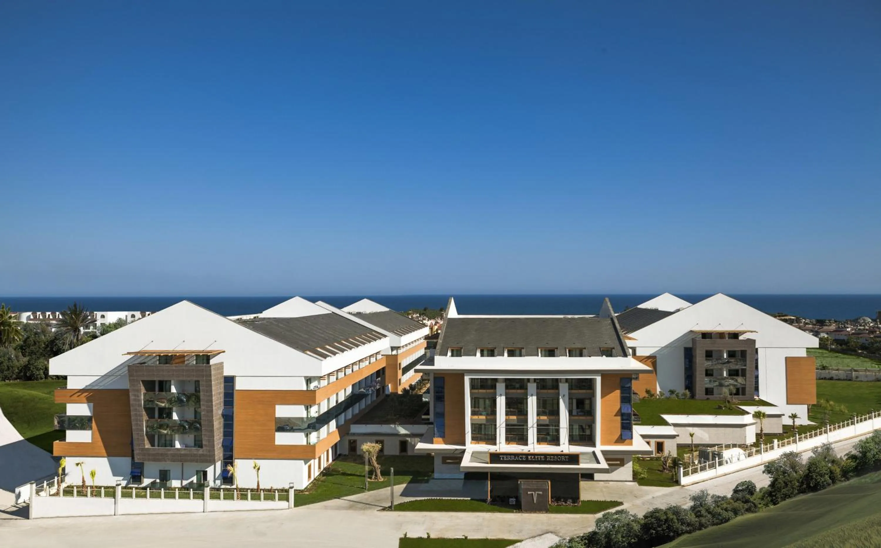 Facade/entrance in Terrace Elite Resort Ultra All Inclusive