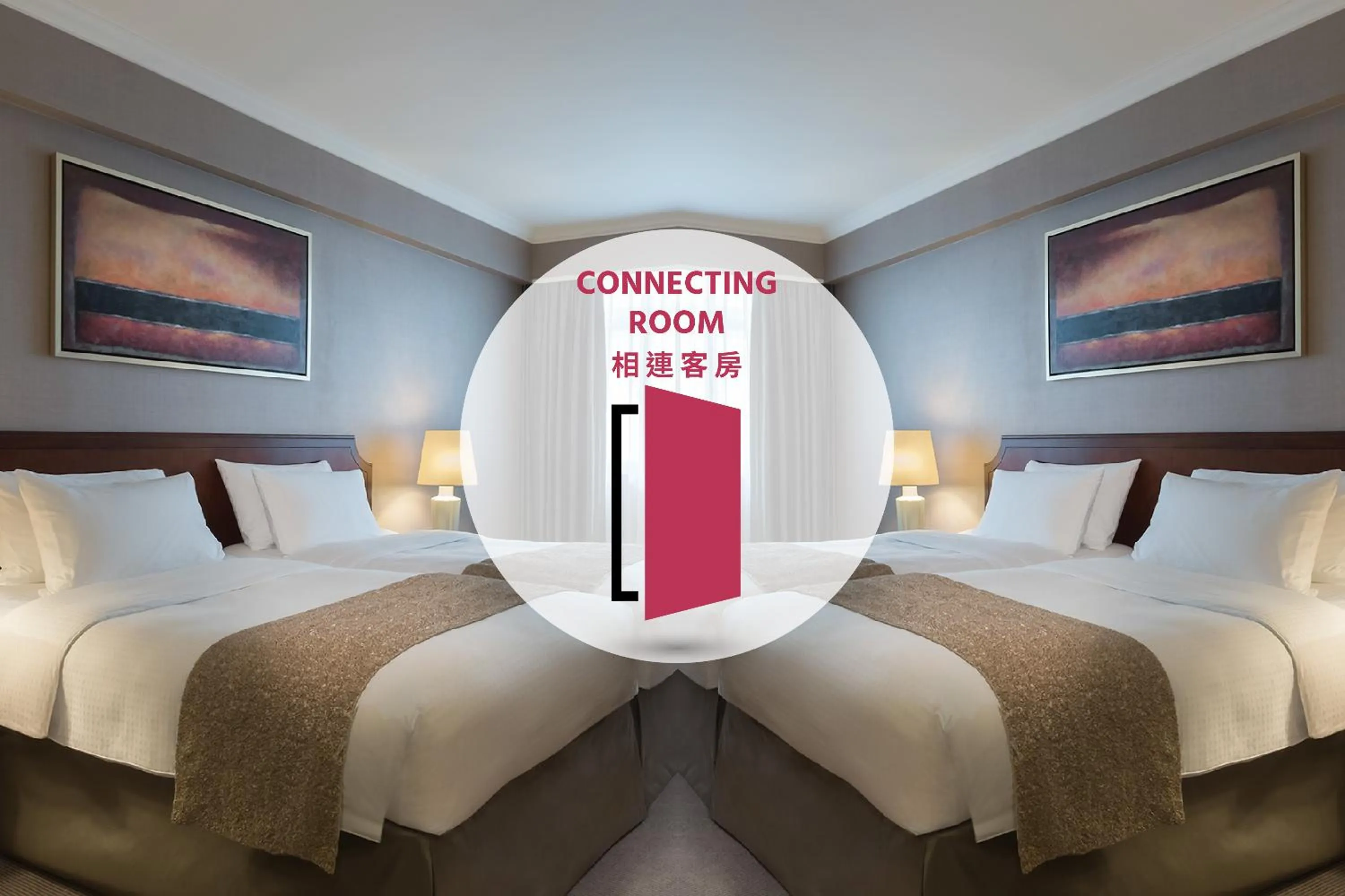 Bedroom, Bed in Marco Polo Hongkong Hotel
