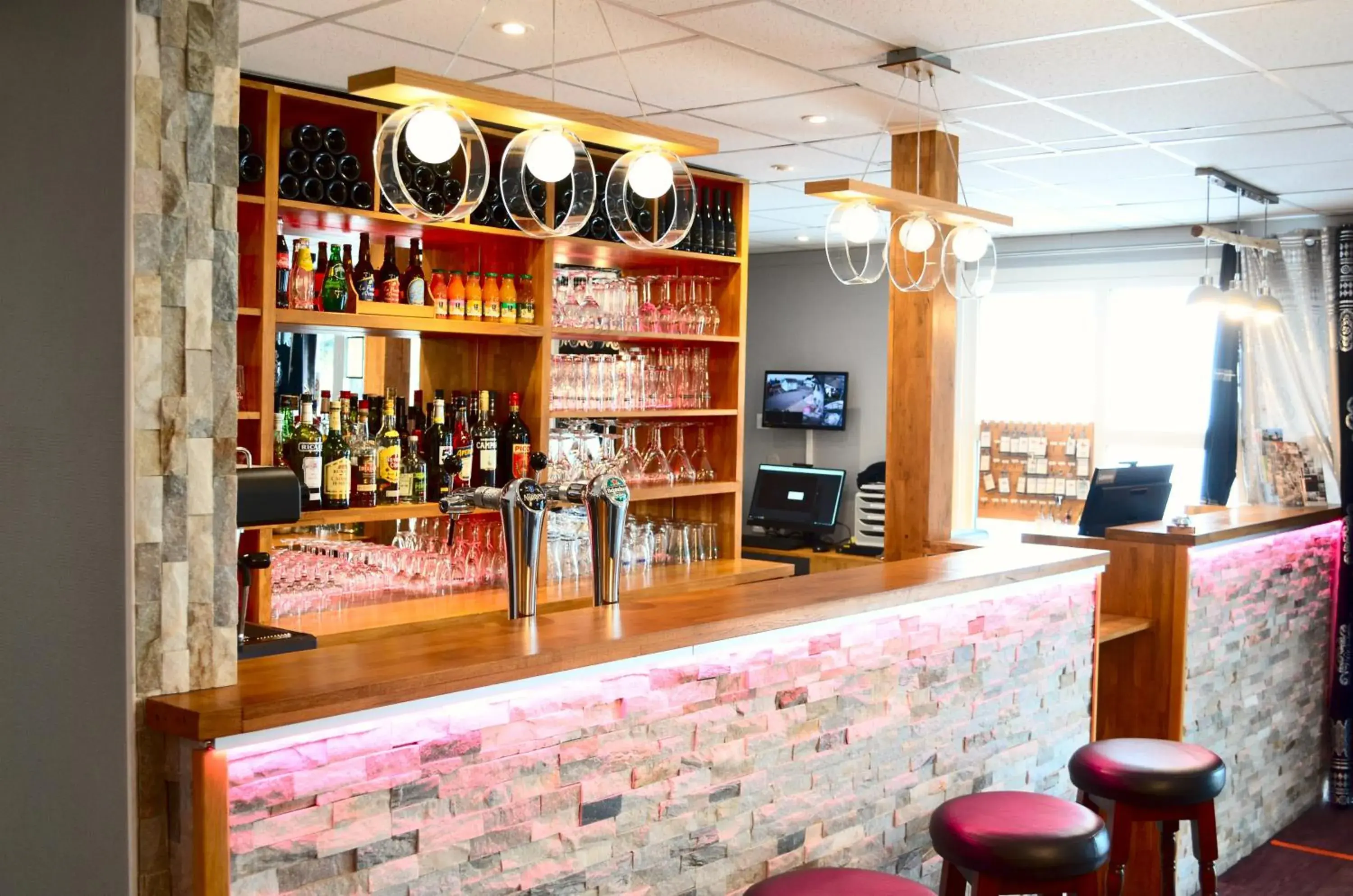 Lounge or bar in Fasthotel Orleans Zénith Lounge or bar in Fasthotel Orleans Zénith