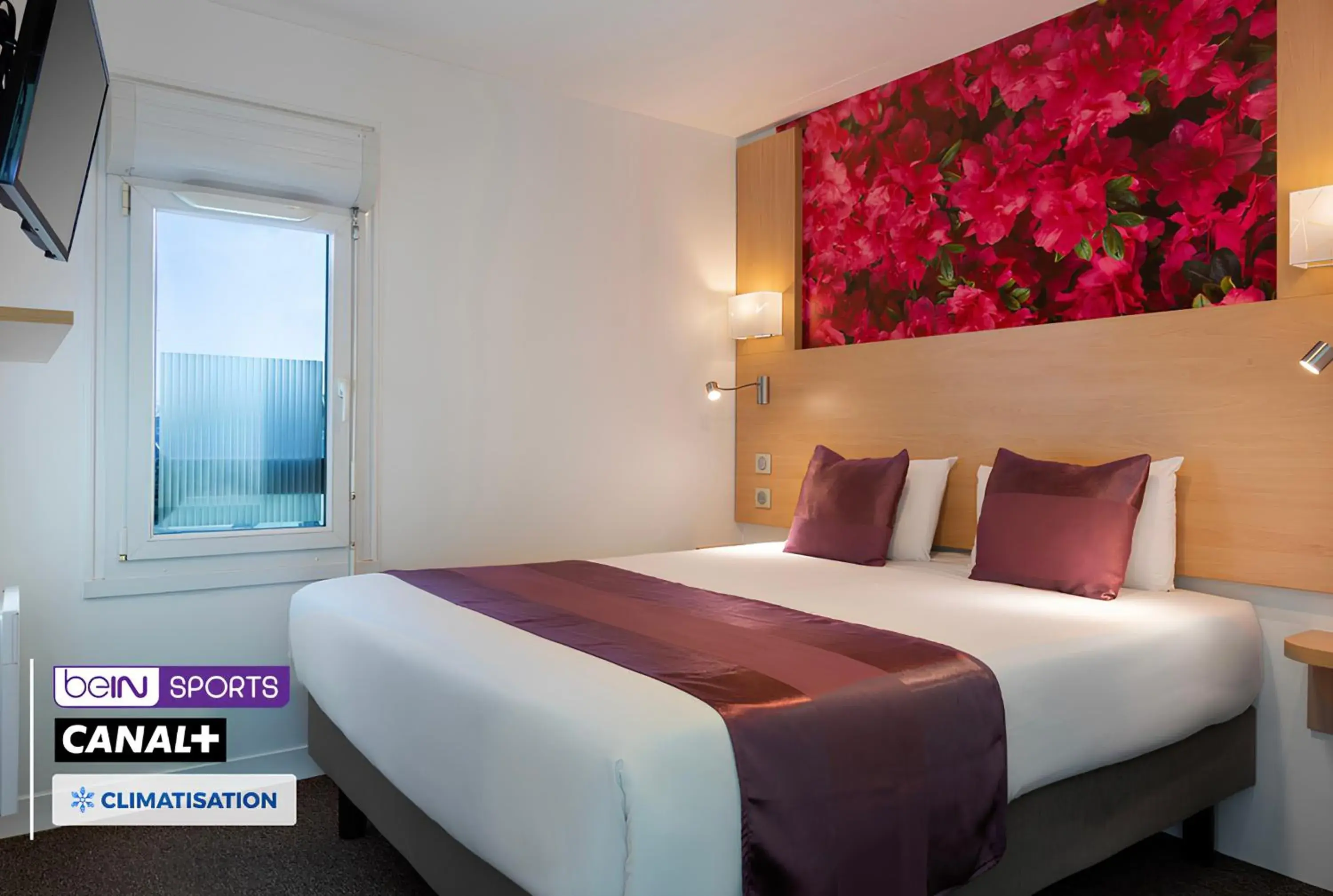 Bed in Fasthotel Orleans Zénith Bed in Fasthotel Orleans Zénith