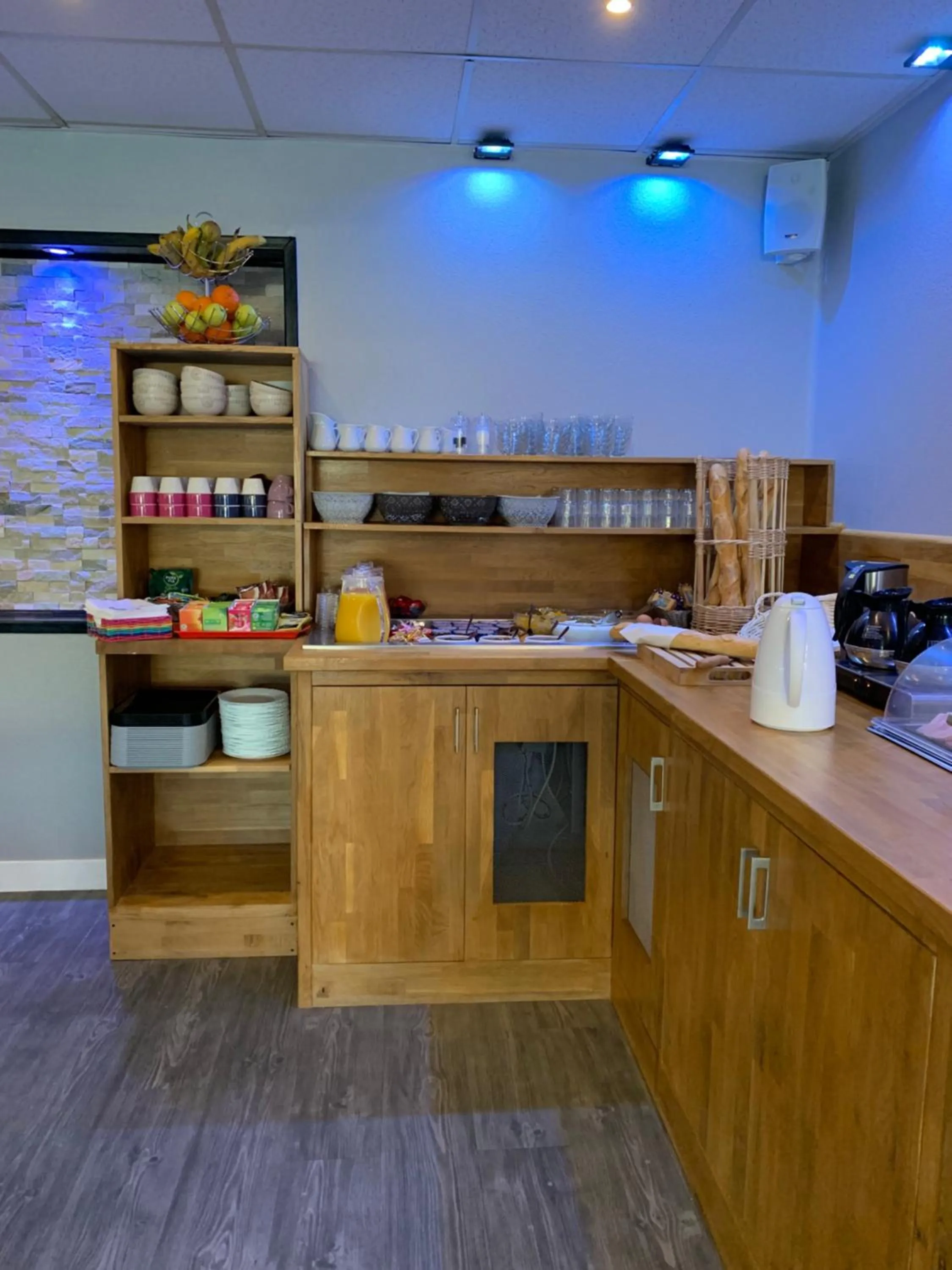 Continental breakfast in Fasthotel Orleans Zénith