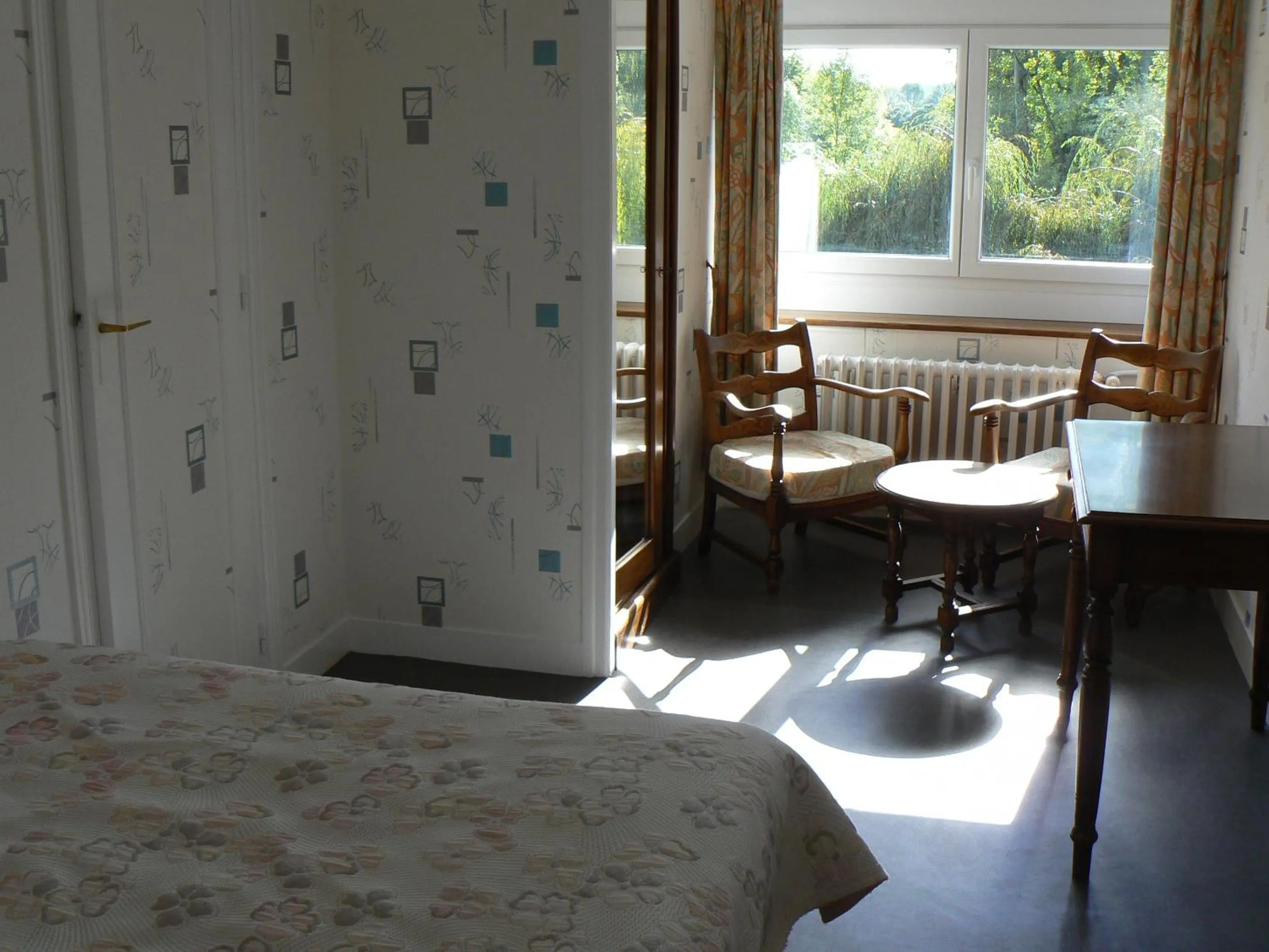 Photo of the whole room, Bed in Chambres d'Hôtes du Moulin du Vey