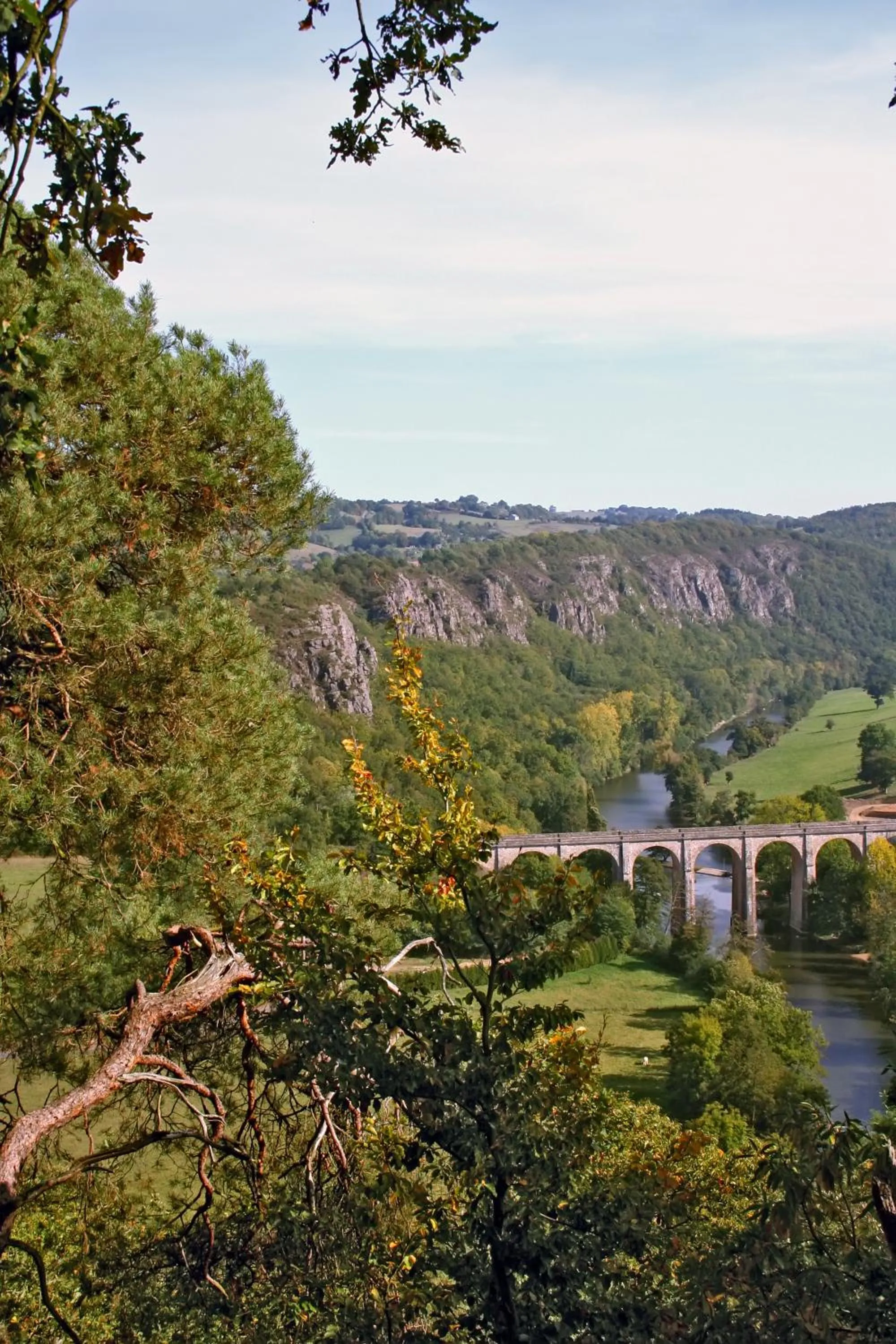 River view in Chambres d'Hôtes du Moulin du Vey