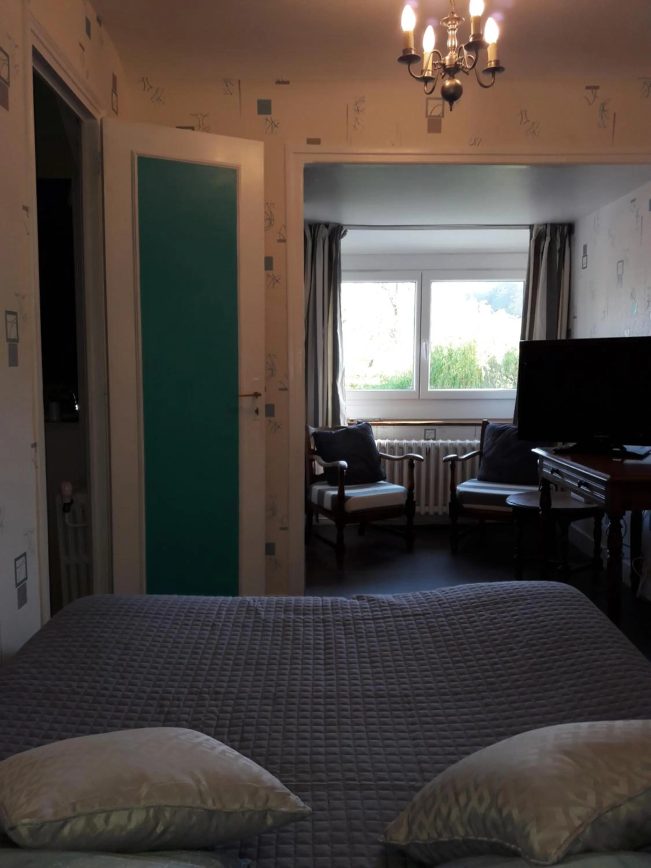 Staff, Bed in Chambres d'Hôtes du Moulin du Vey