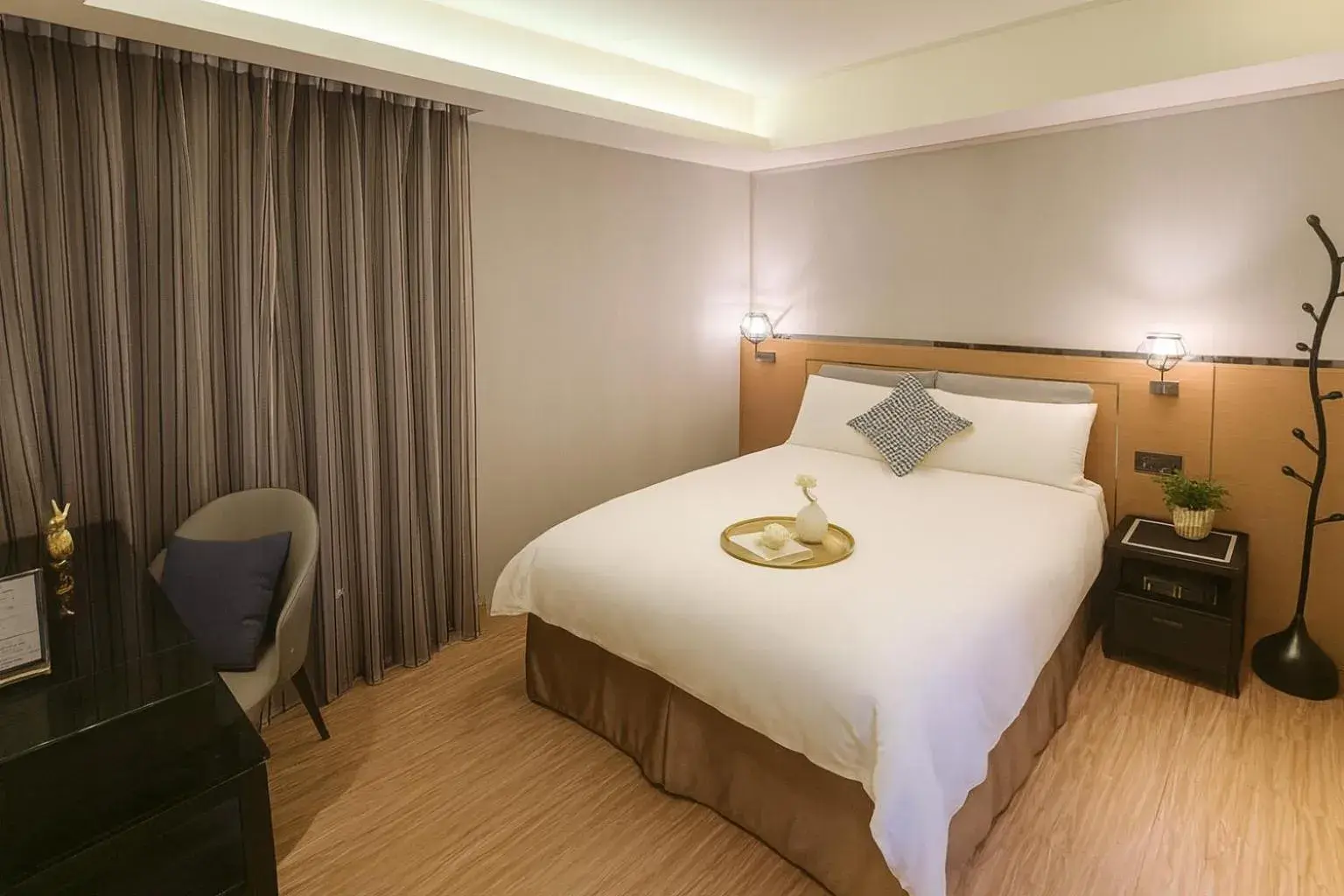 Bed in HopeCity MinSheng Hotel Bed in HopeCity MinSheng Hotel